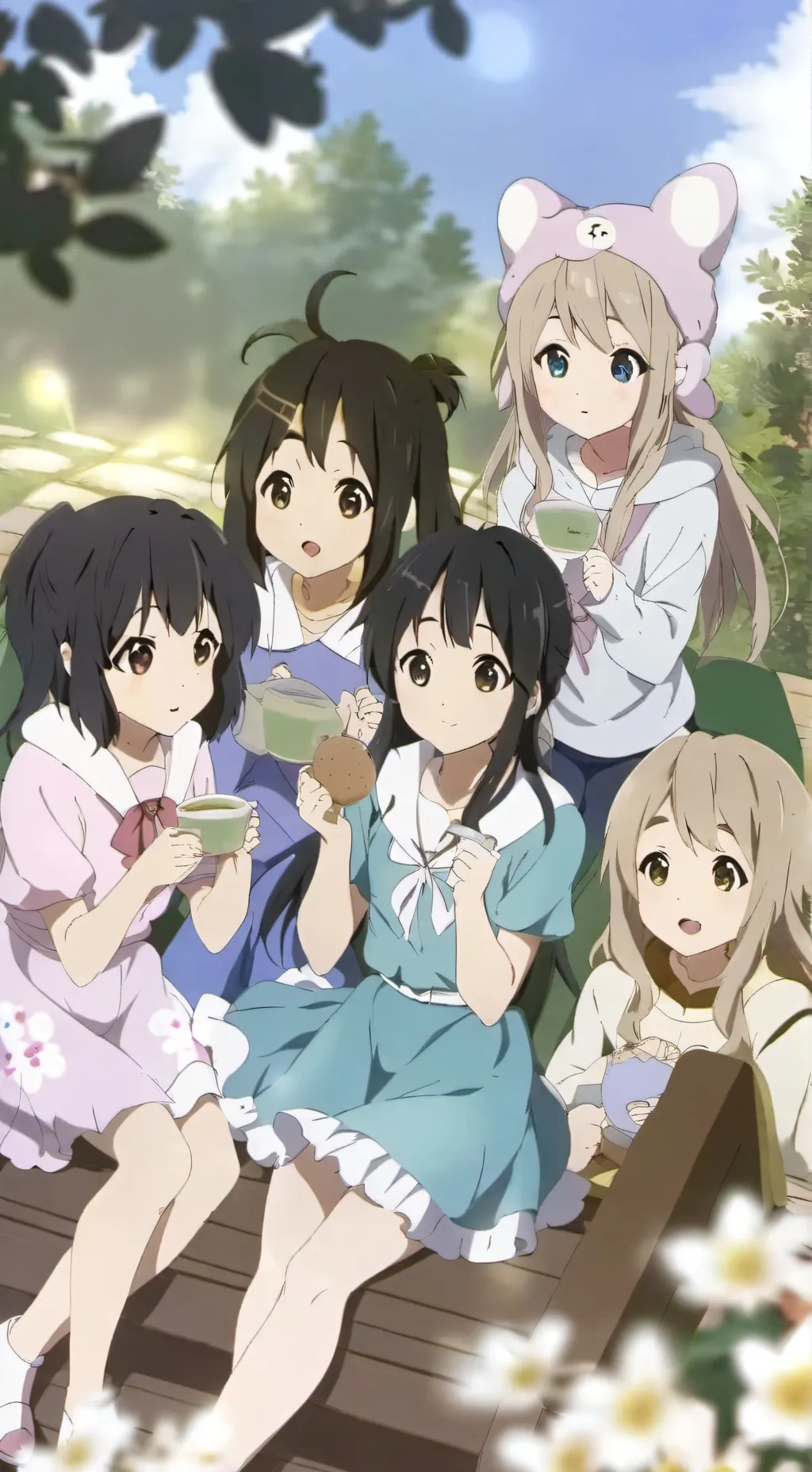 ai character: BP Sleepover background