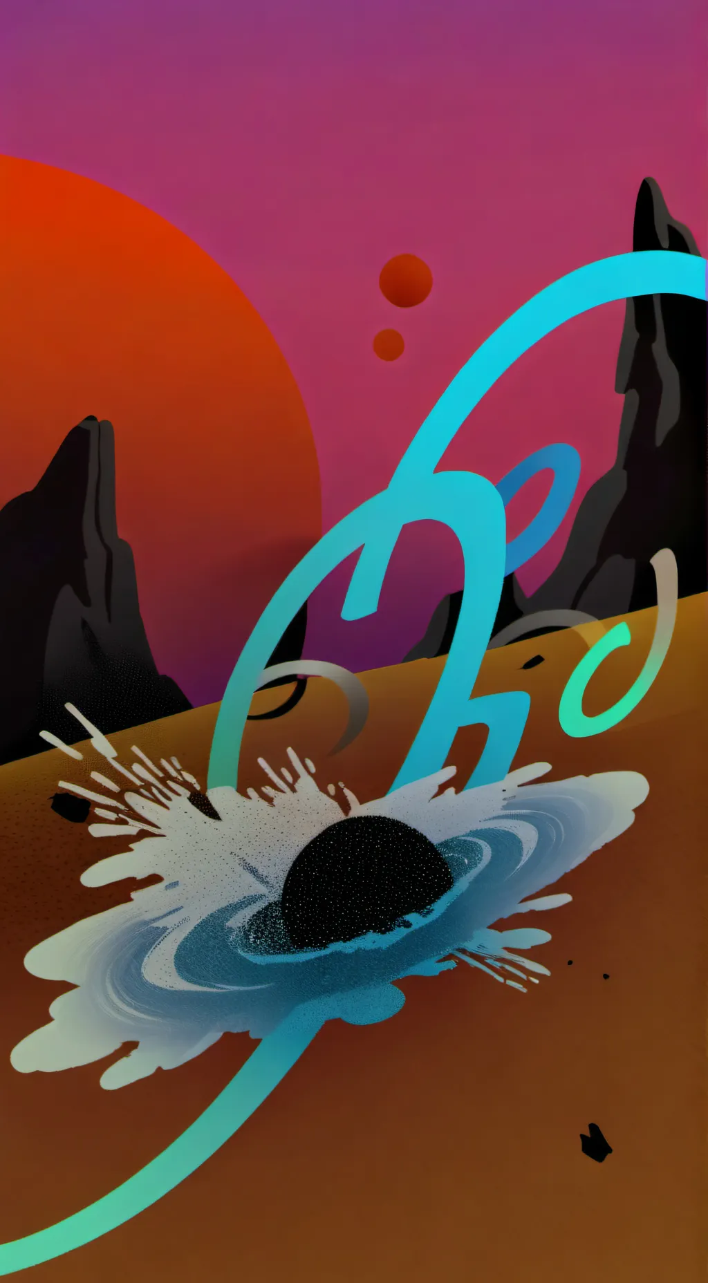 ai character: dandy word background