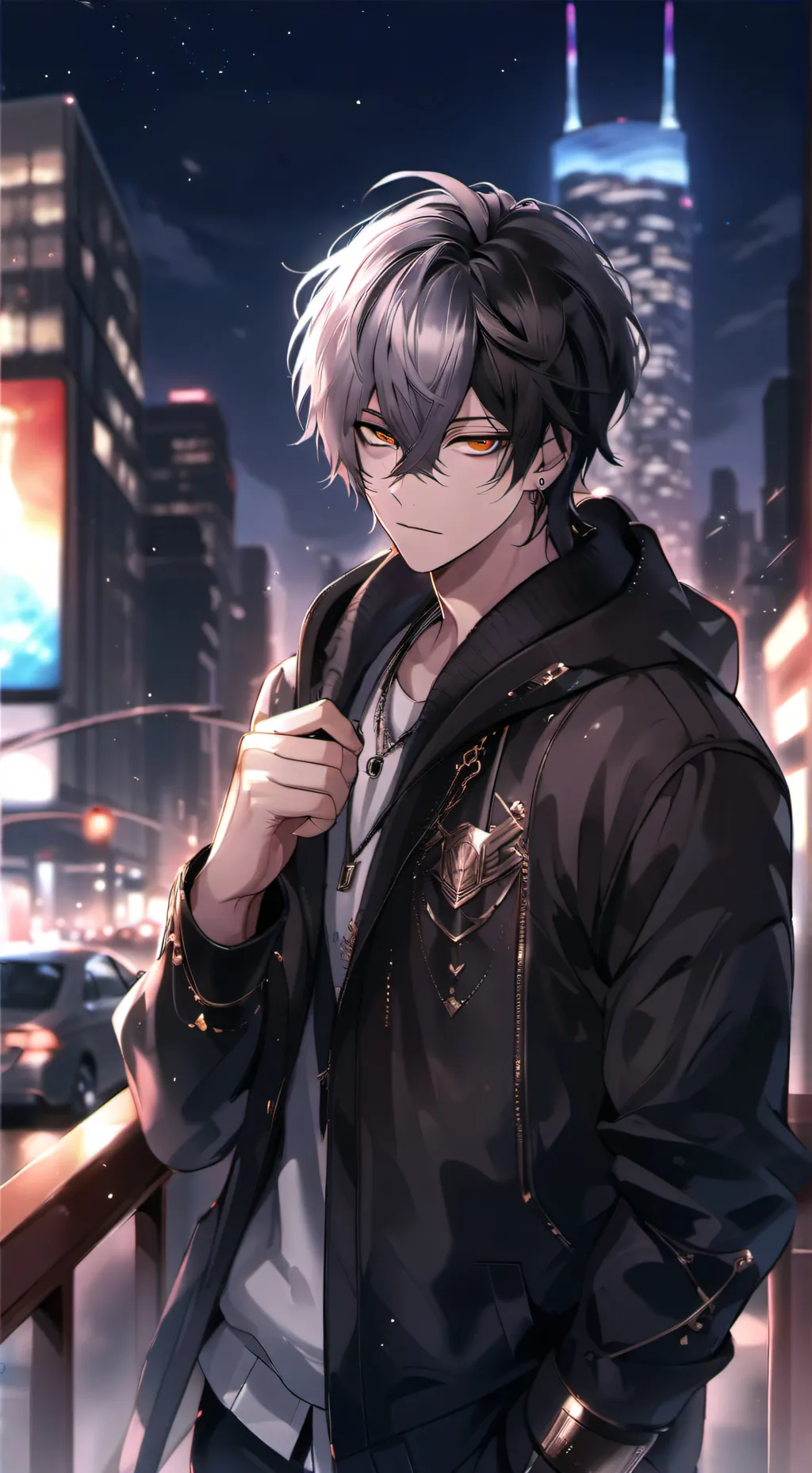 ai character: adam  background