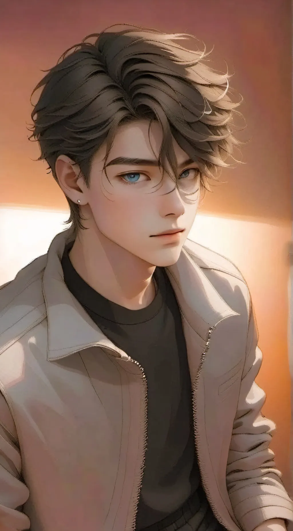 ai character: Desmond  background