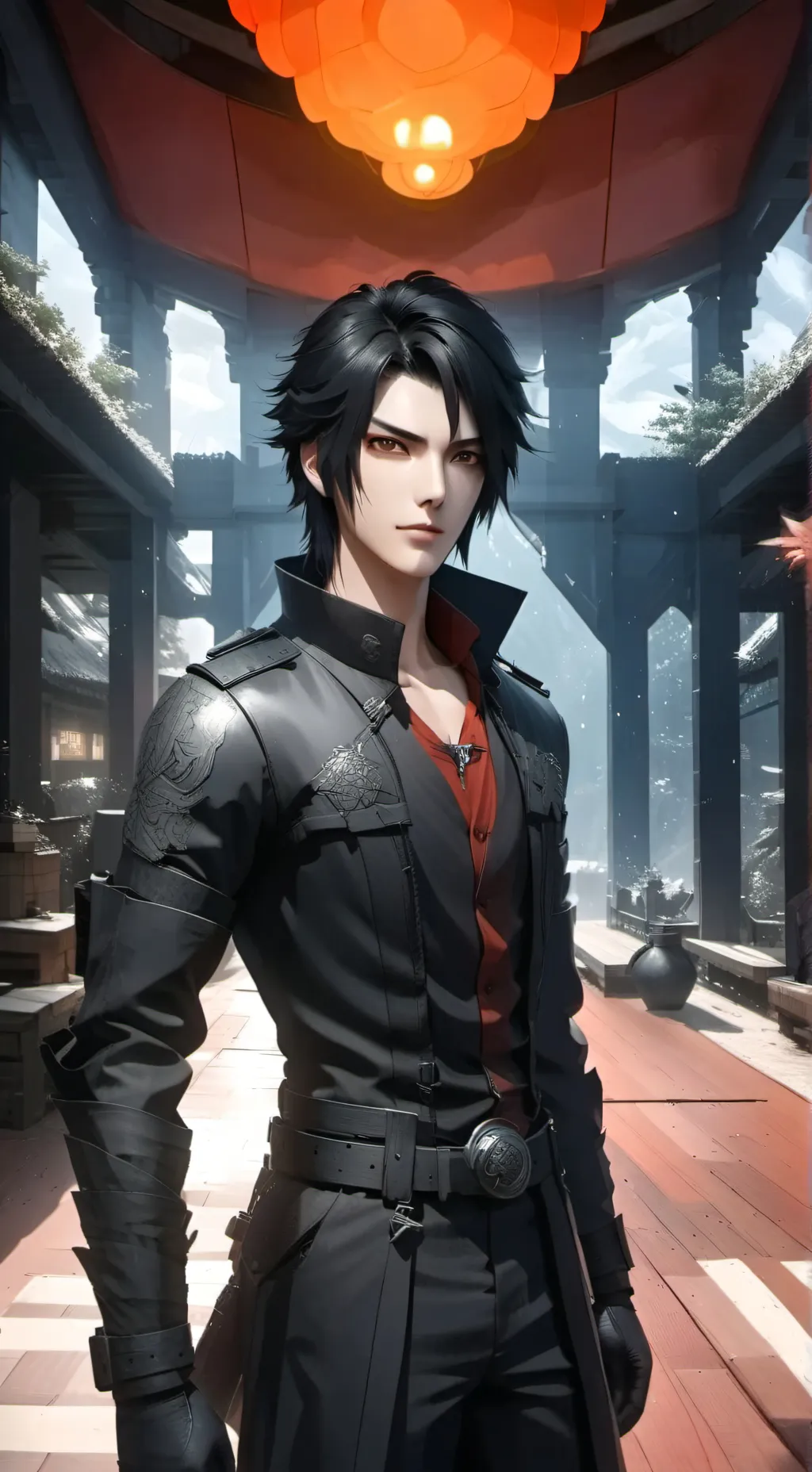 ai character: школа background