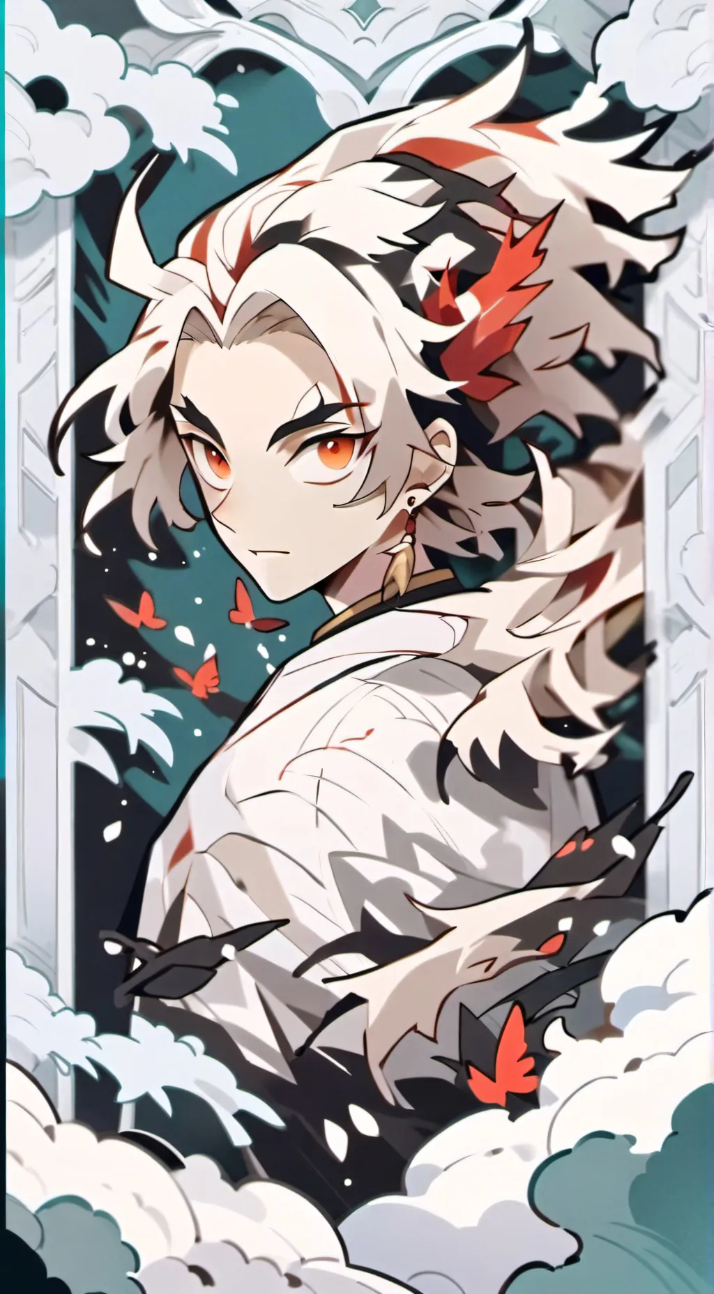ai character: for myself Rengoku background