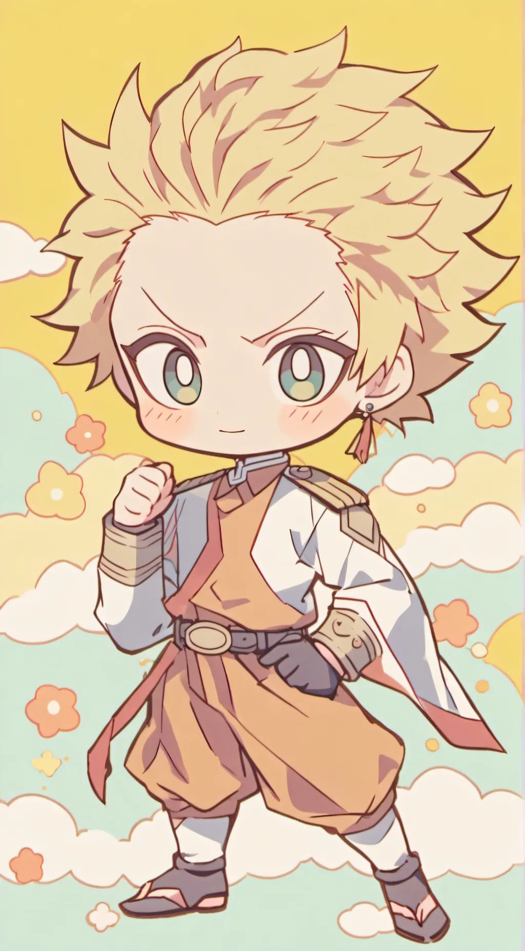 ai character: Mirio Togata background