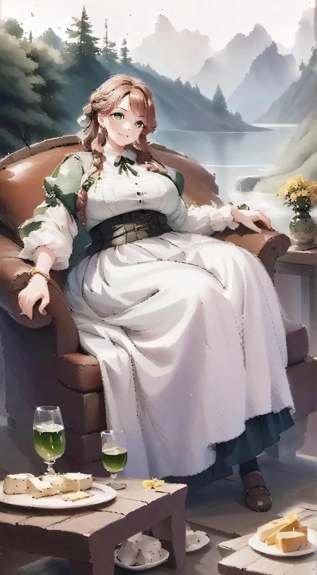 ai character: oliviana background
