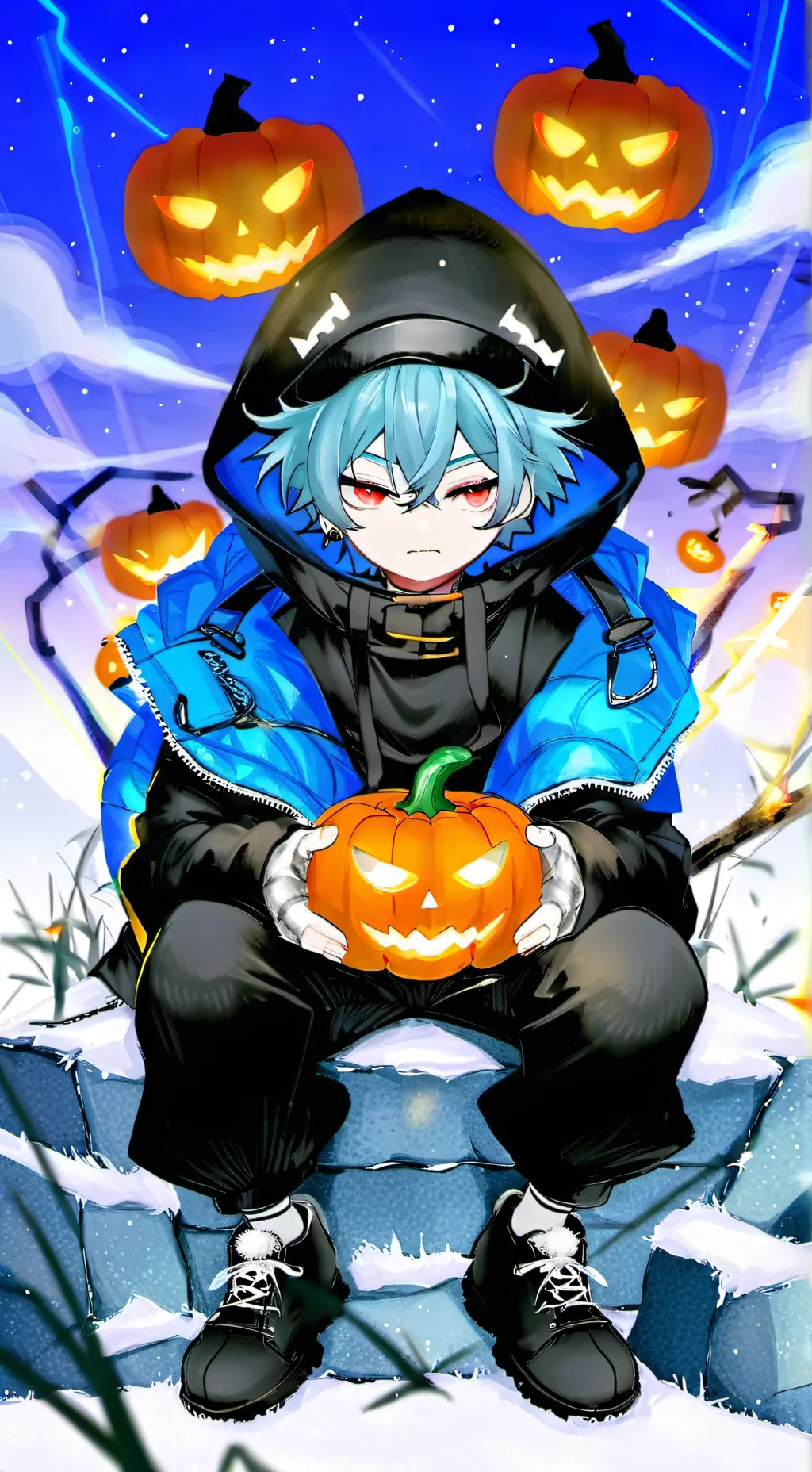ai character: Pum background