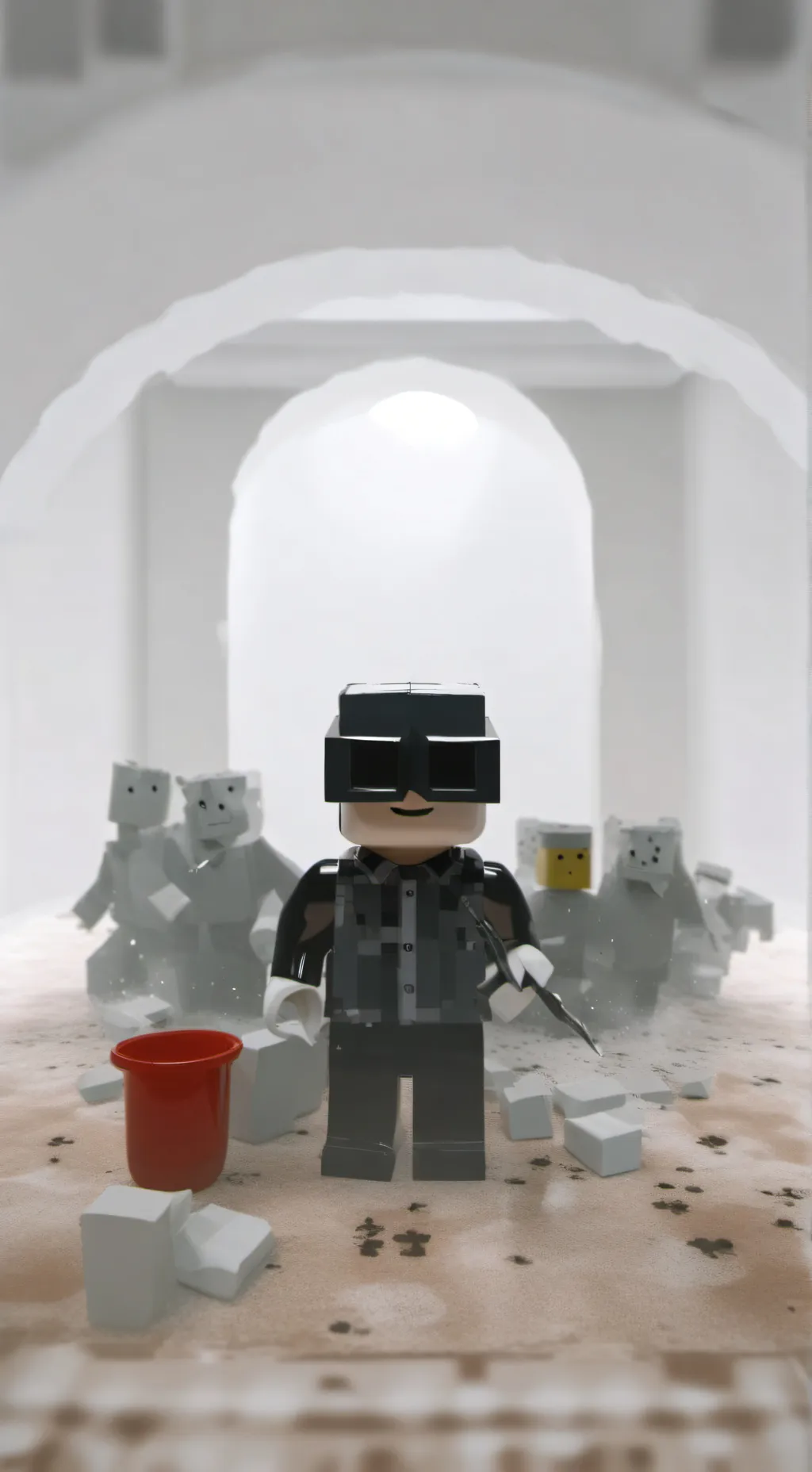 ai character: Yo liam Roblox  background