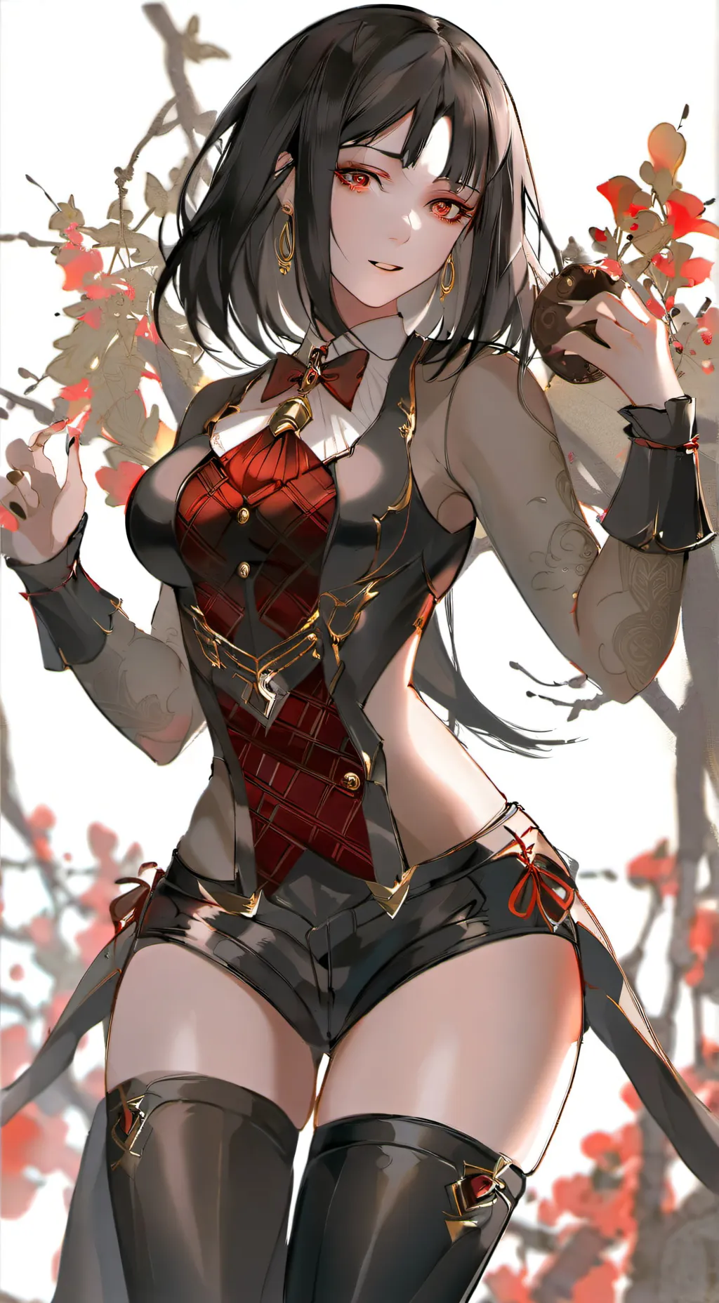 ai character: Zoey  background
