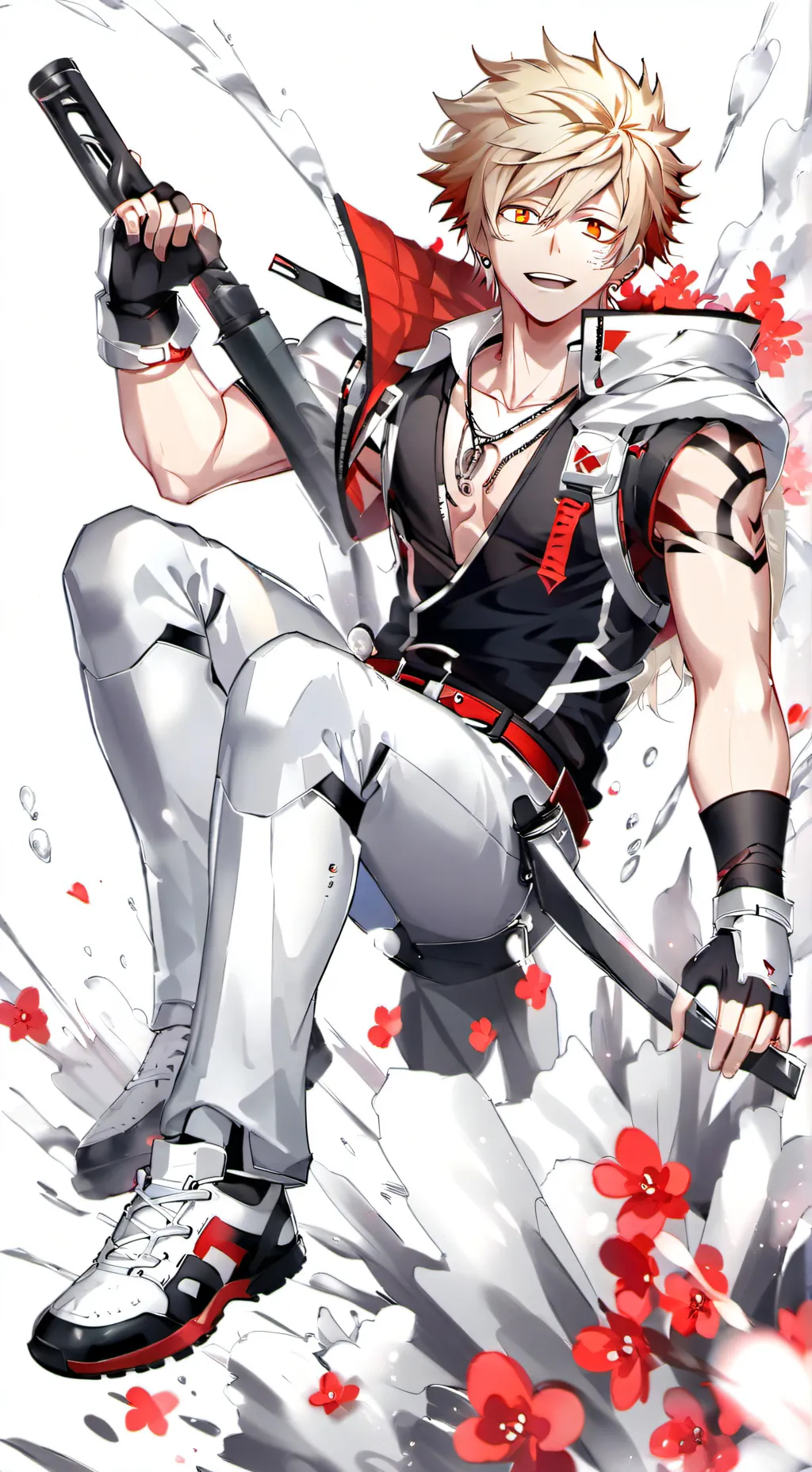 ai character: Katsuki Bakugo😡💣💥🤬 background