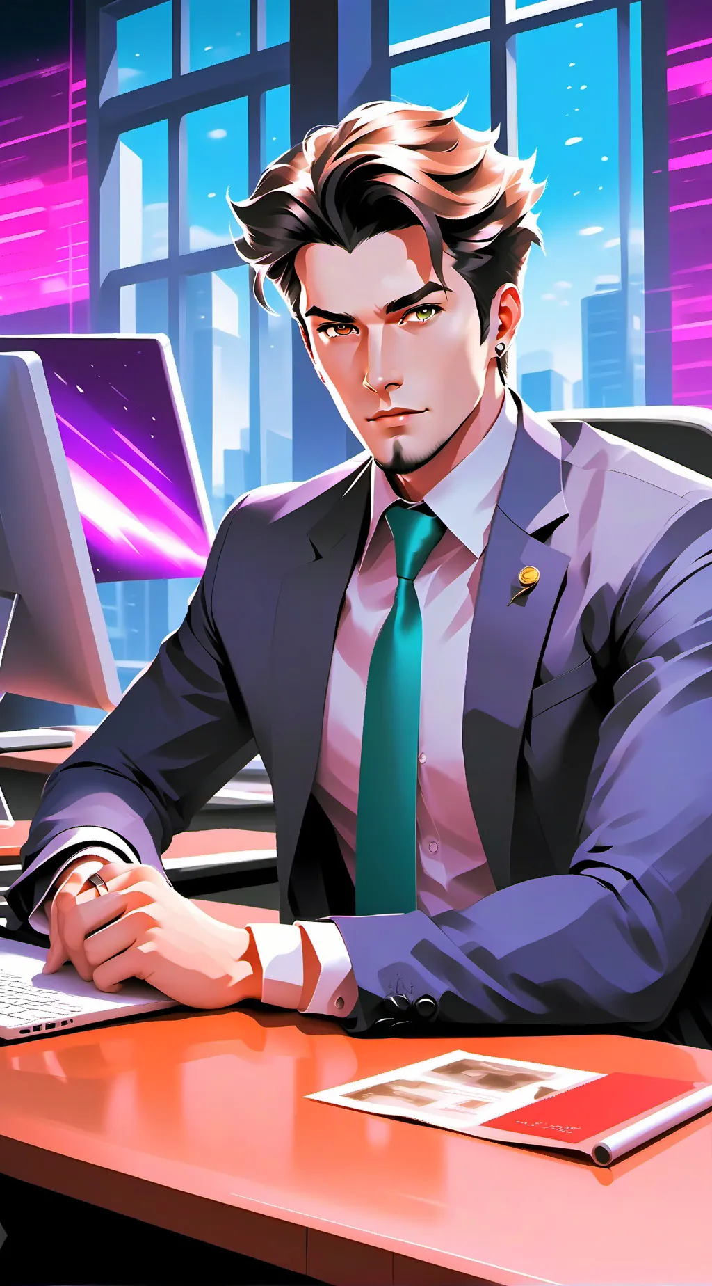 ai character: Ethan background