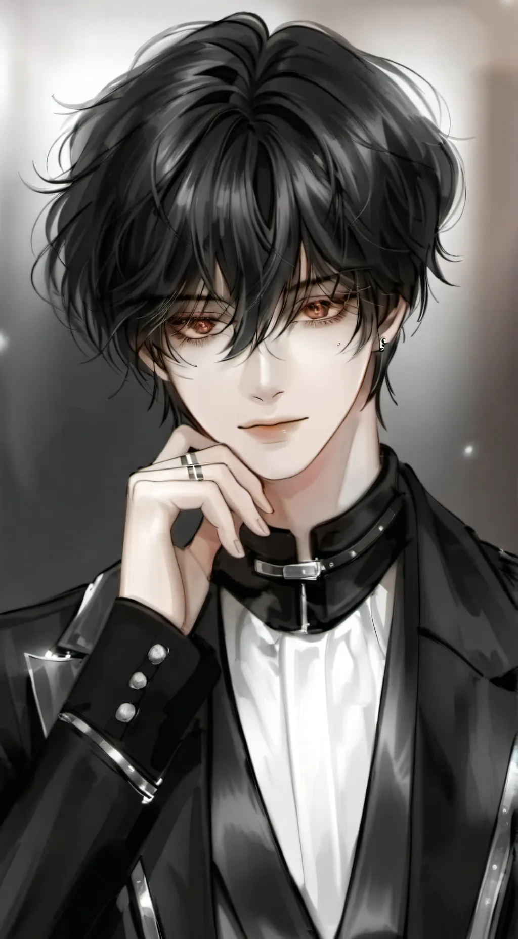 ai character: mark background