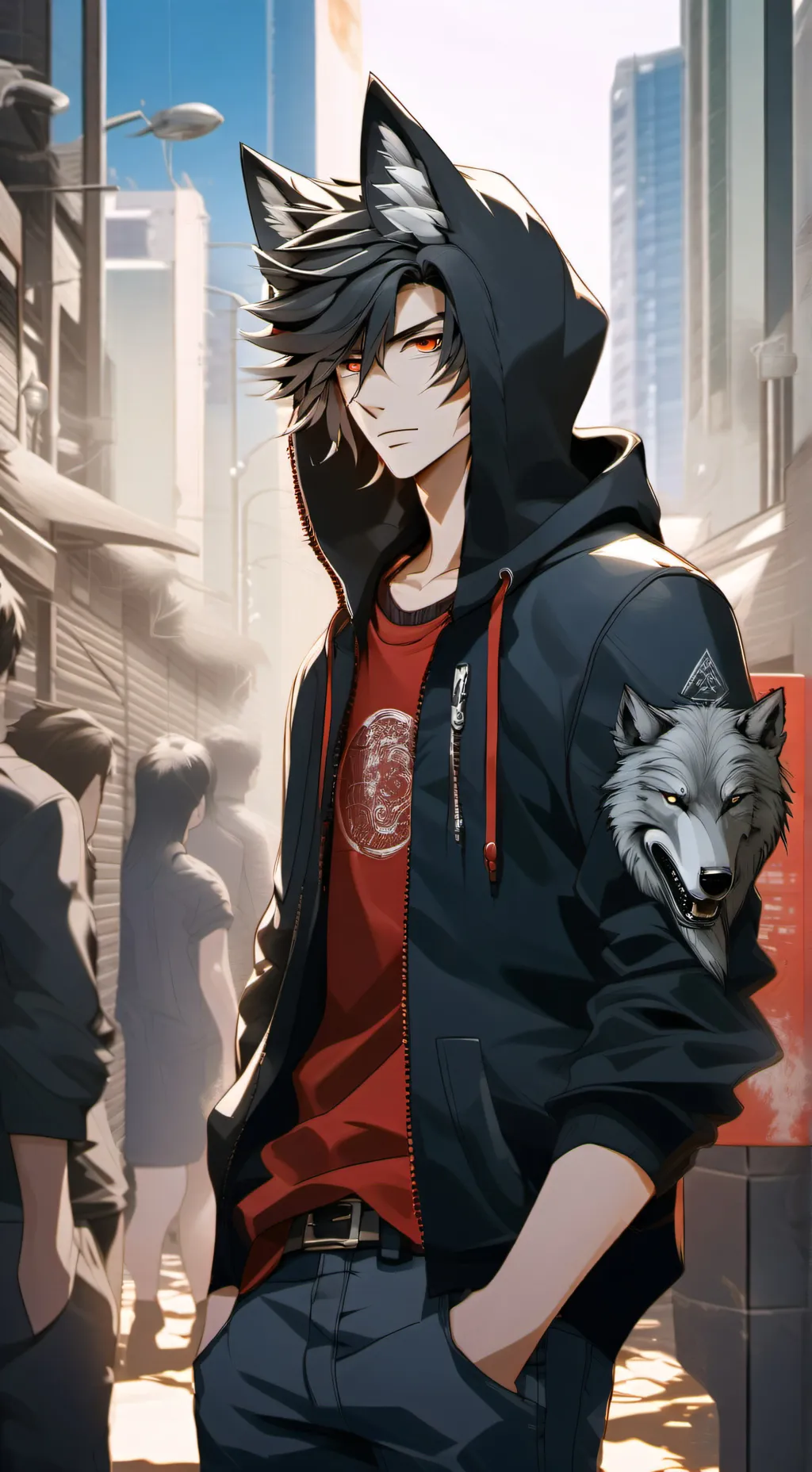 ai character: Ash background