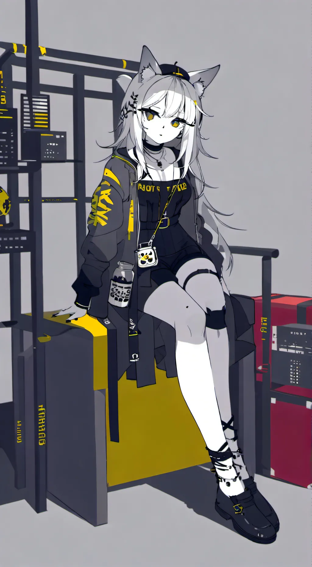 ai character: mamamelia background