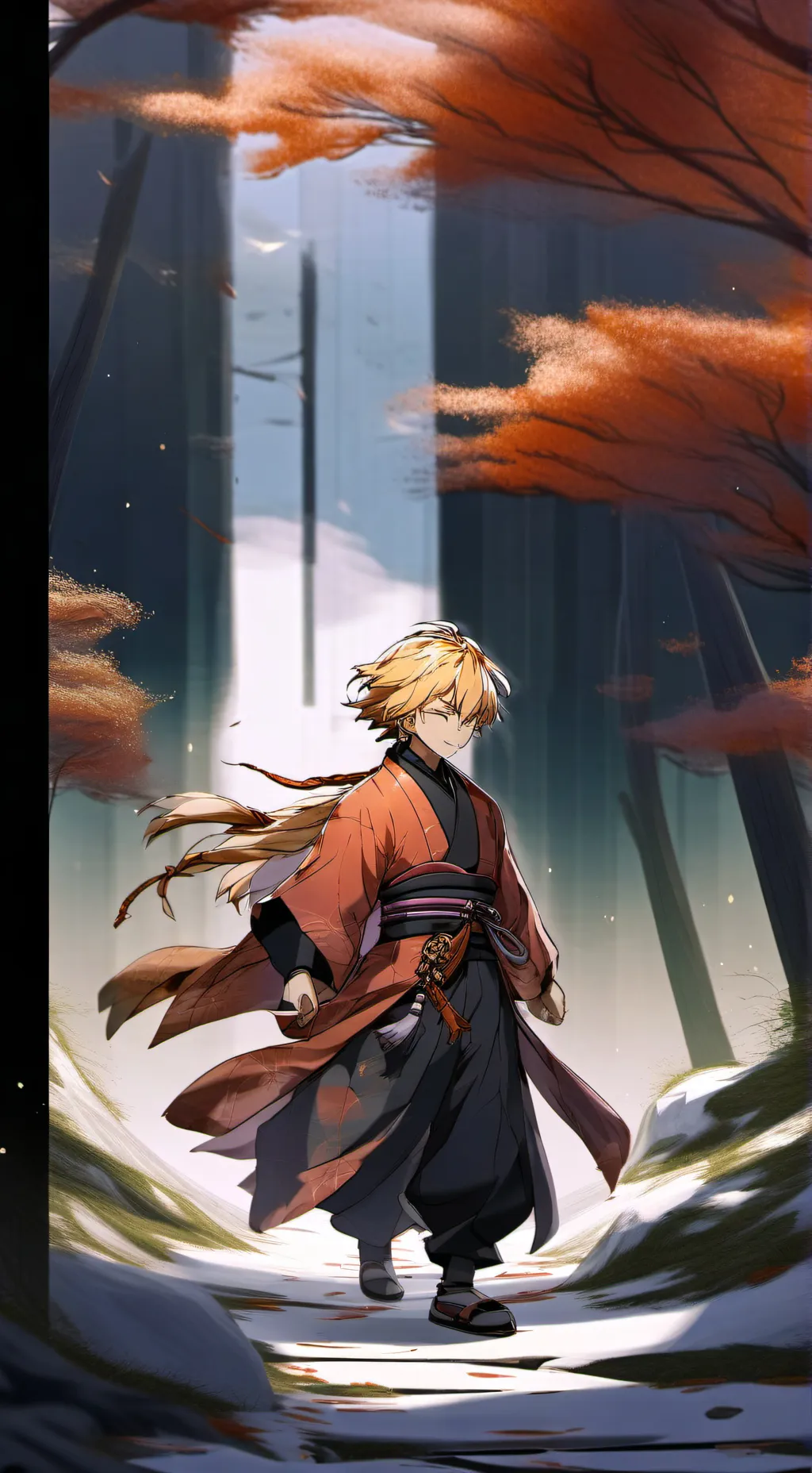 ai character: Zenitsu background