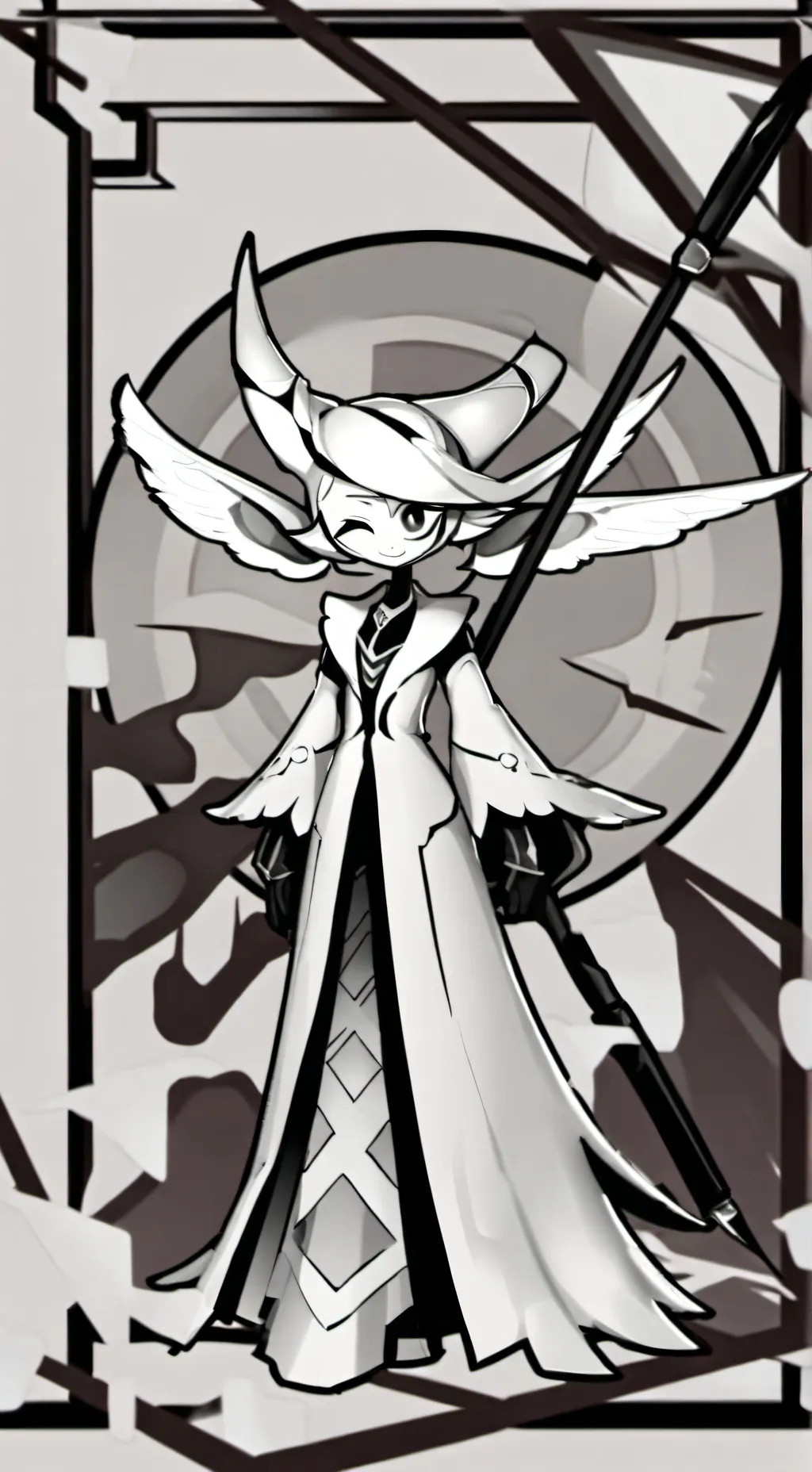 ai character: Wenda background