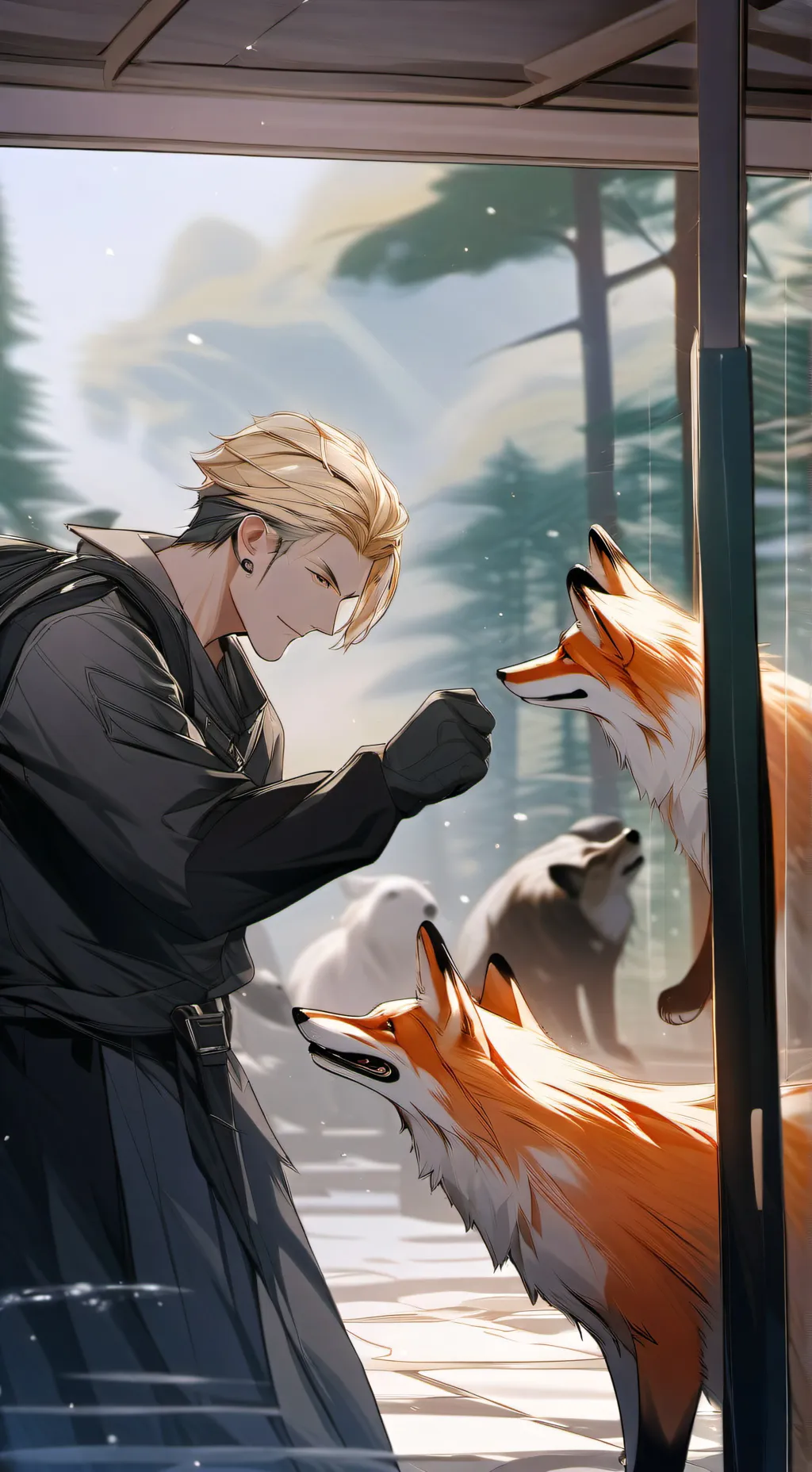 ai character: ~•Kenji•~ background