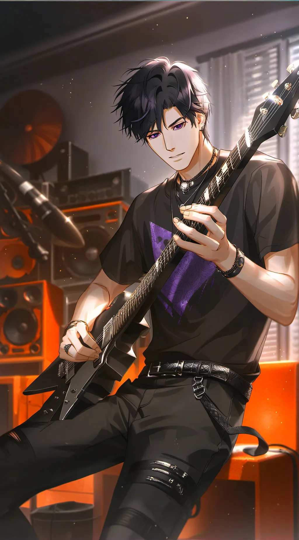 ai character: Sebastian ￼ background