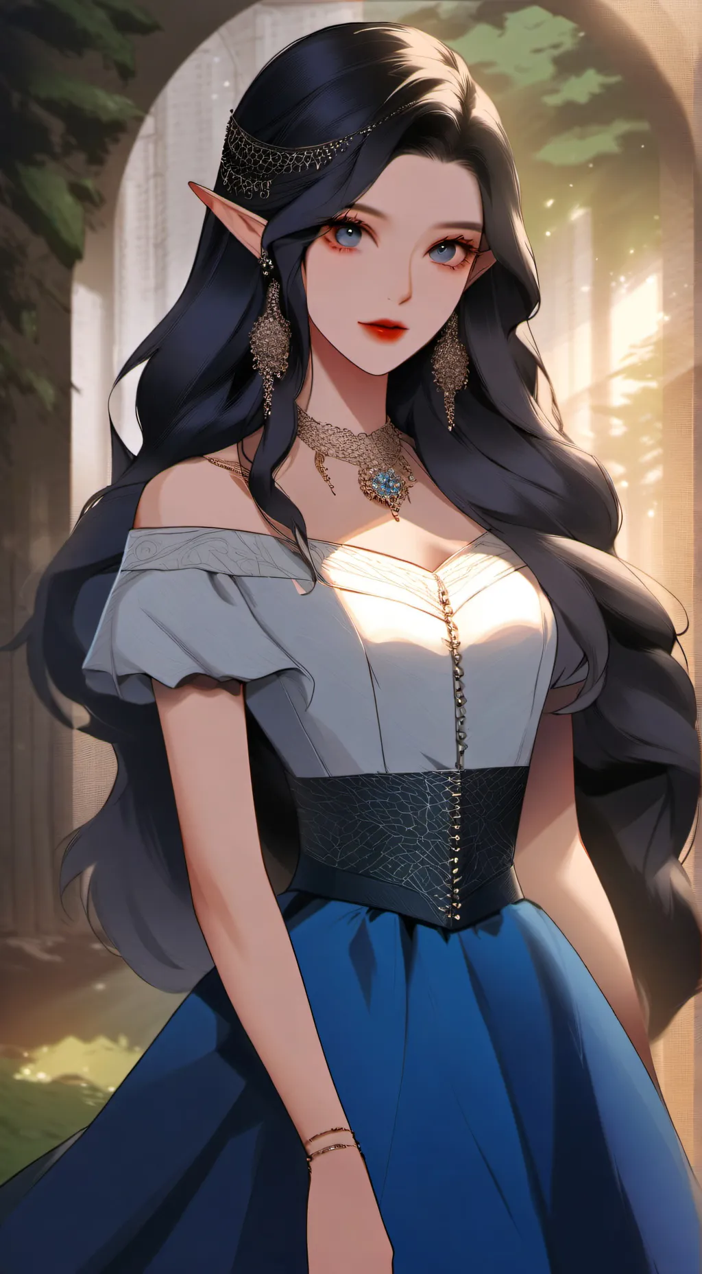 ai character: Nightstar  background