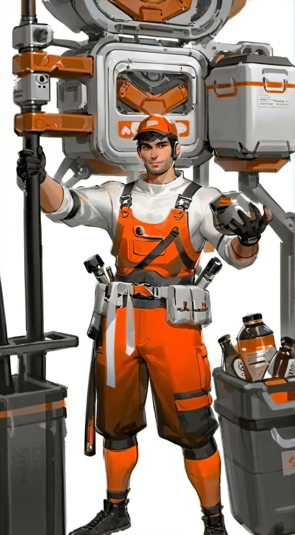 ai character: Bazz background