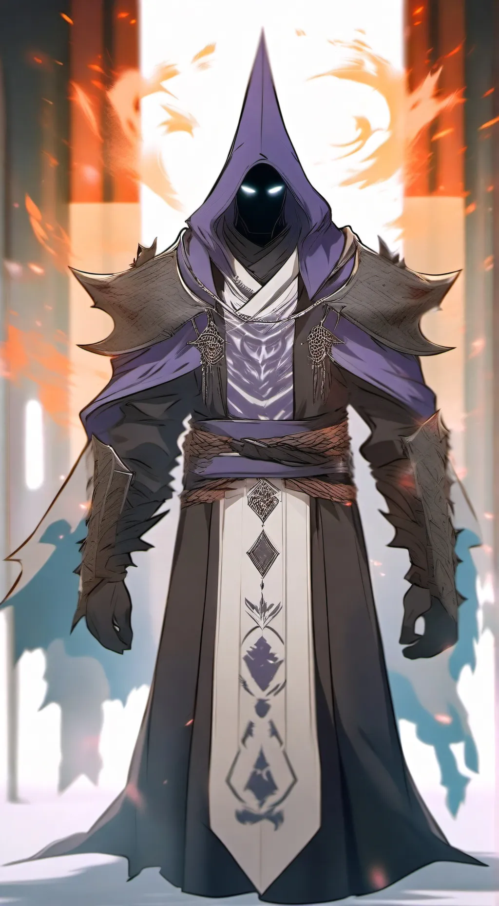 ai character: Dark lord(miitopia background