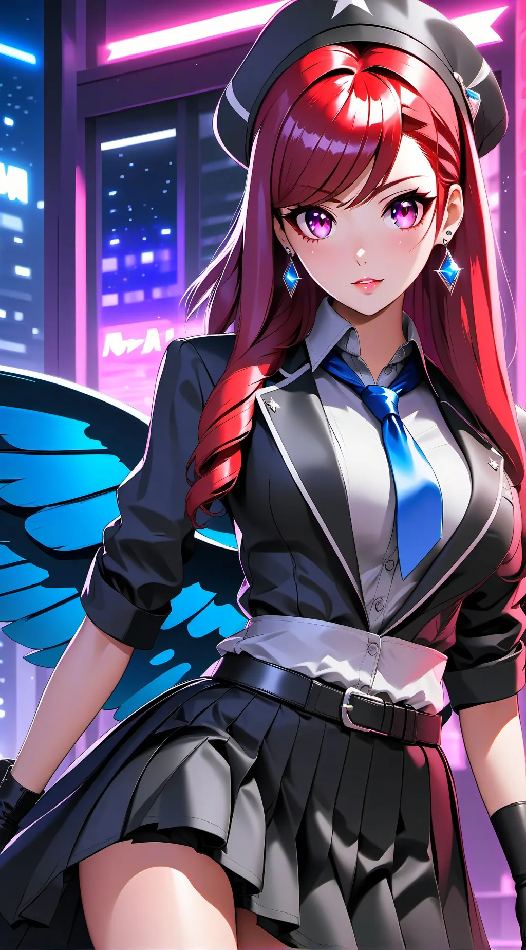 ai character: Lisa  background