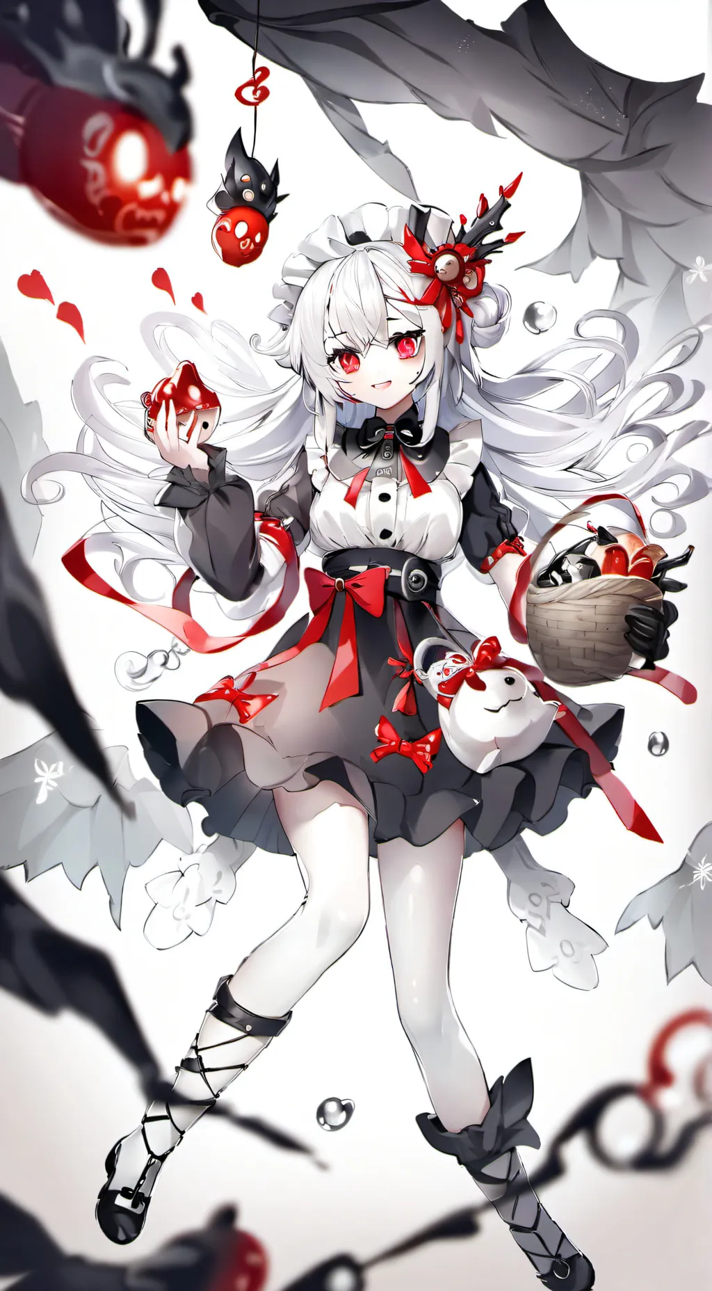 ai character: nightmare darling  background