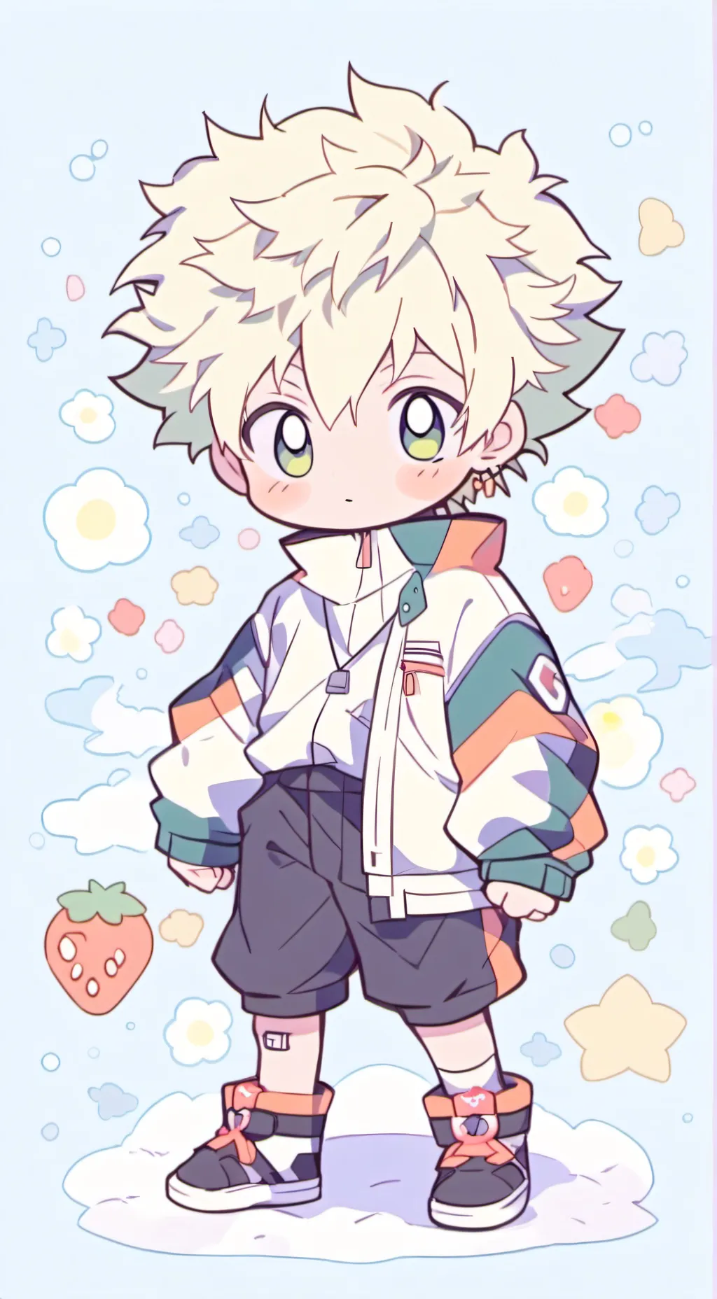 ai character: Baby Bakugo?! background