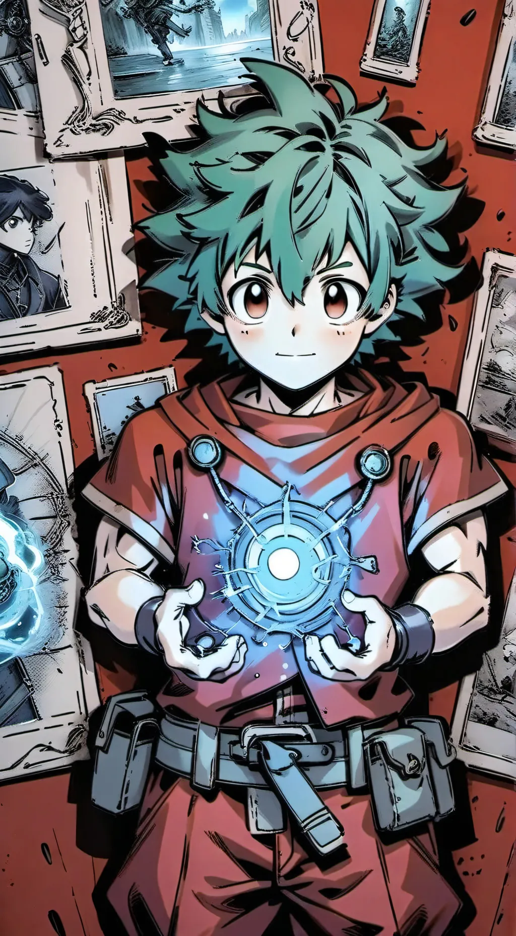 ai character: MHA Roaster background