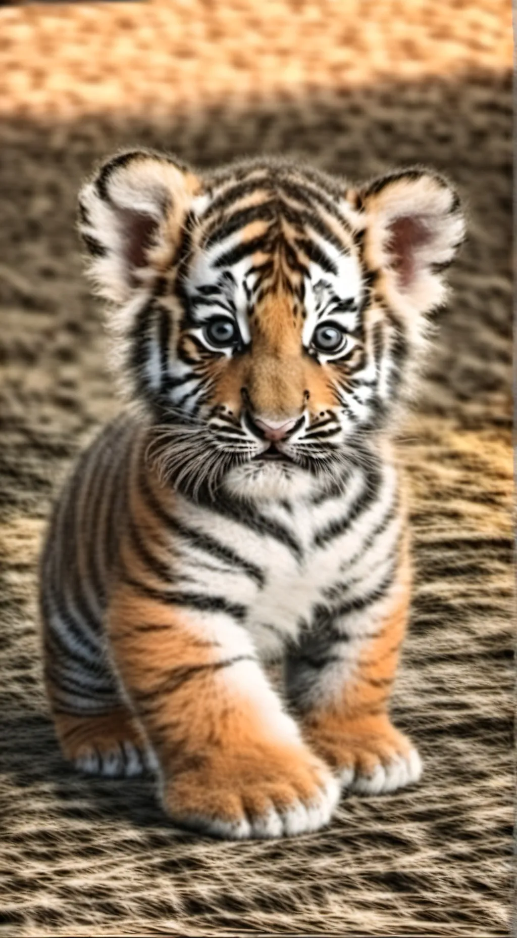 ai character: tigre bebe background