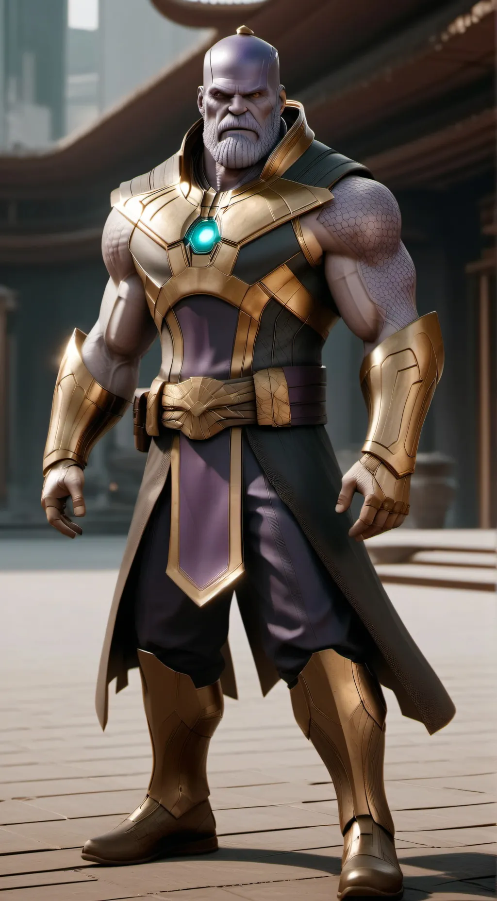 ai character: thanis background