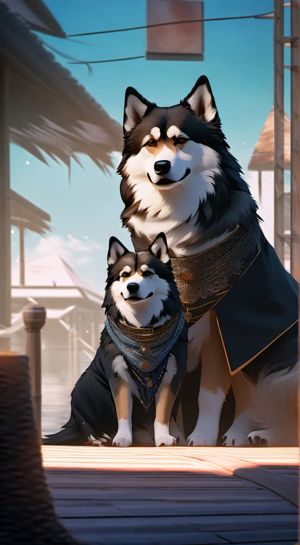 ai character: Doge background