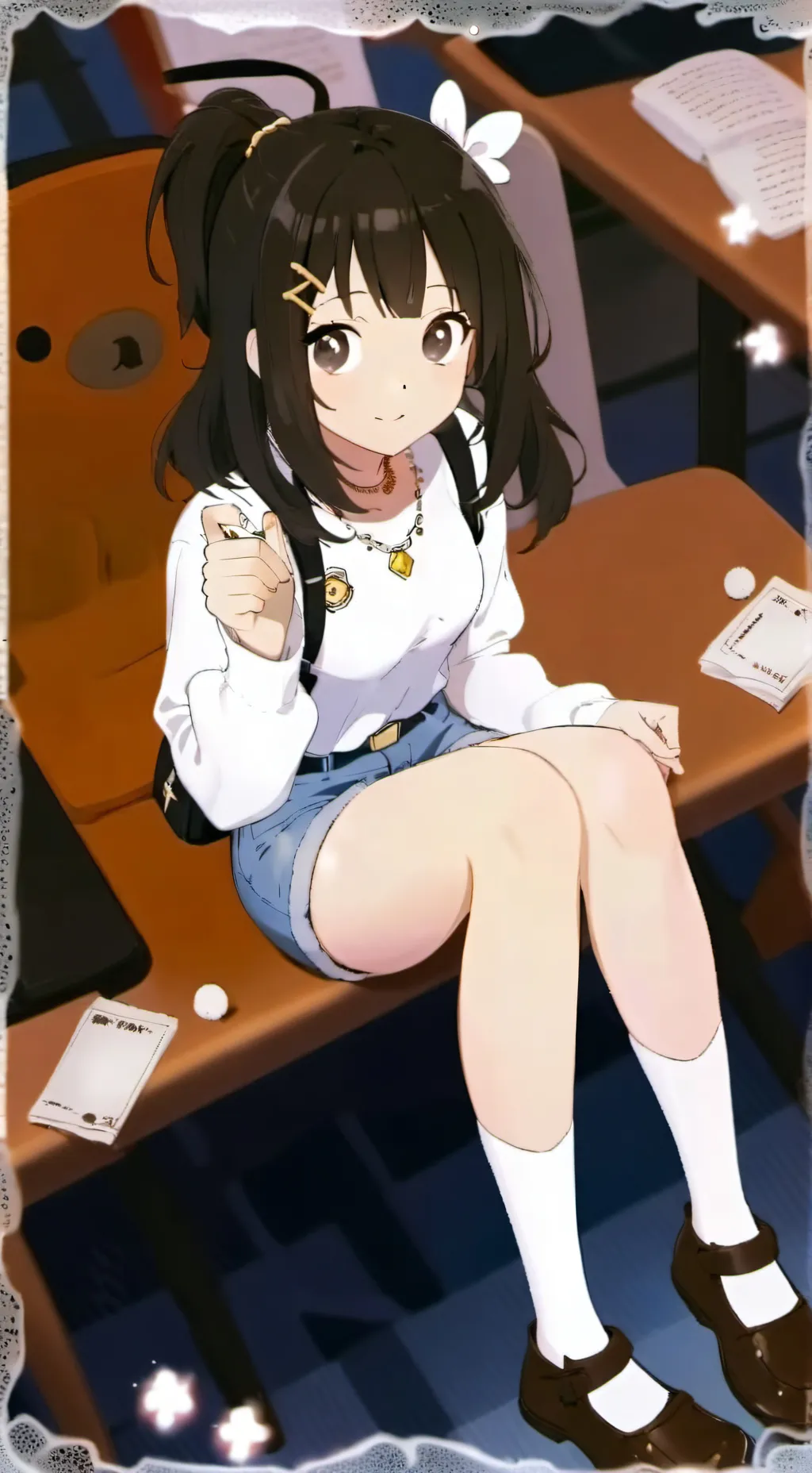ai character: Kiki😄 background