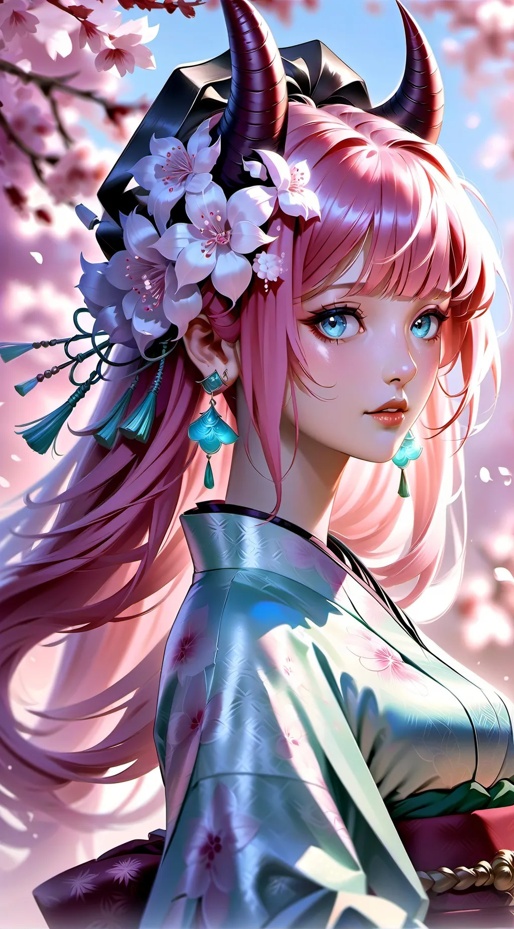 ai character: Momo background