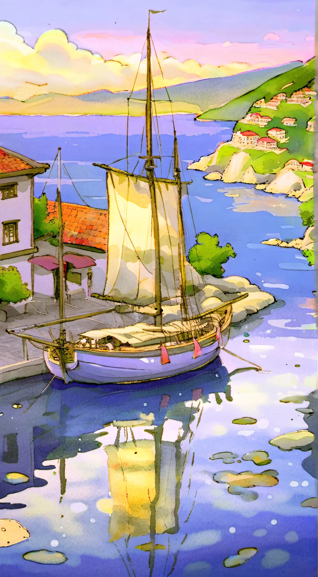 ai character: la visita  background