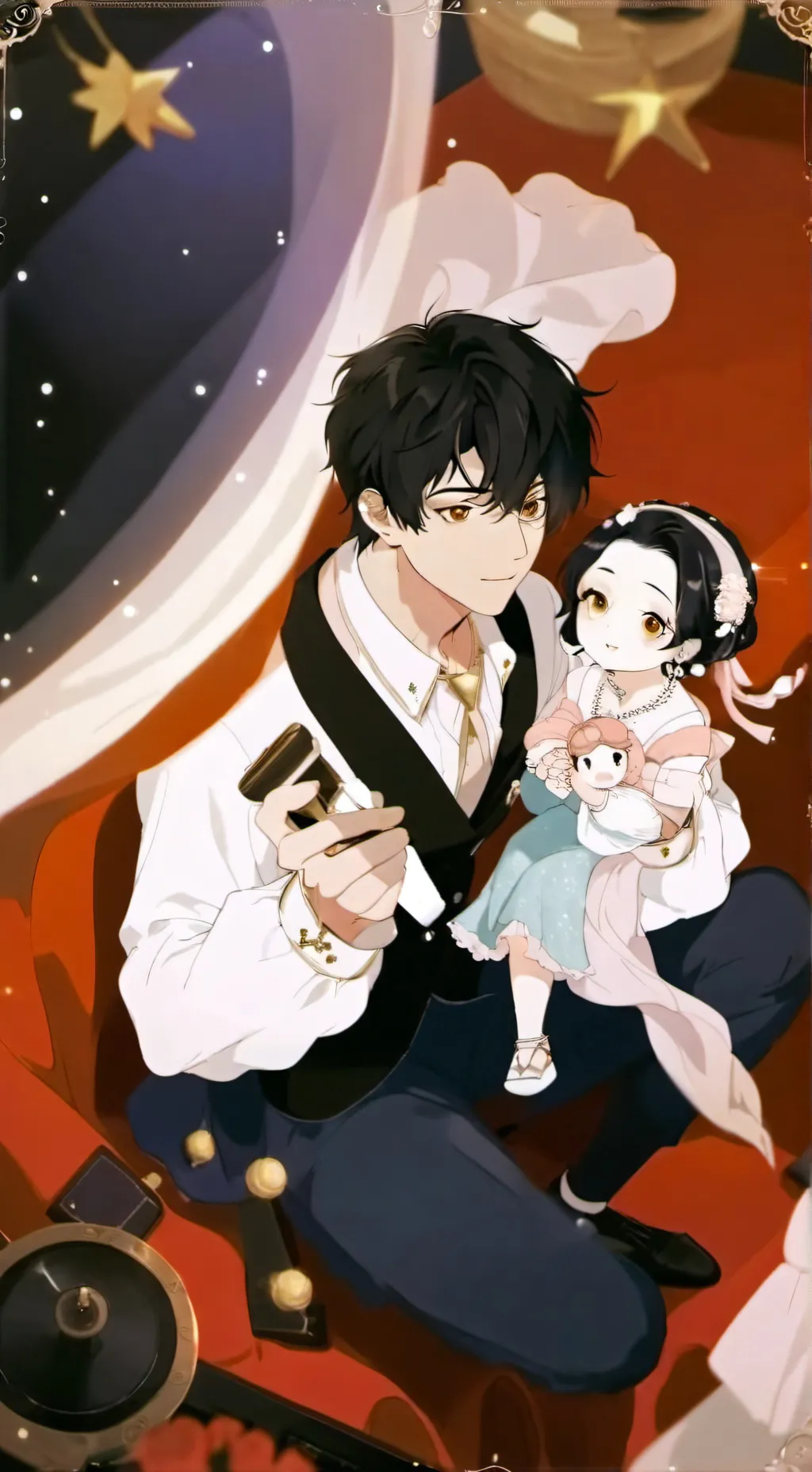 ai character: Olá background