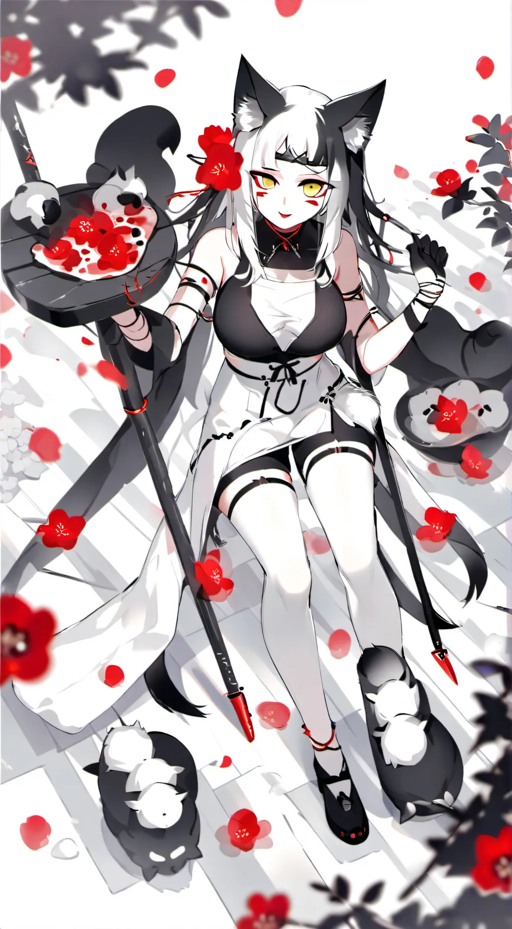 ai character: neko infection  background