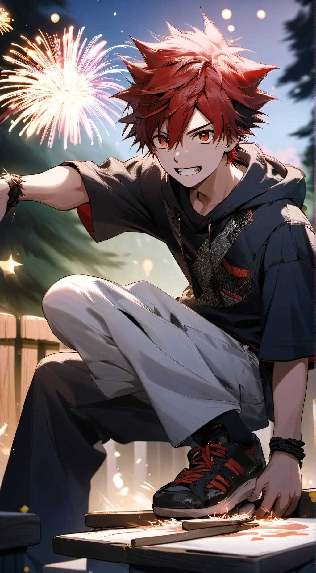 ai character: MHA gone (kiri) background