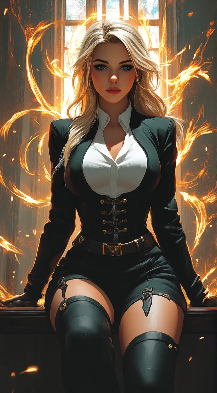 ai character: Emma  background