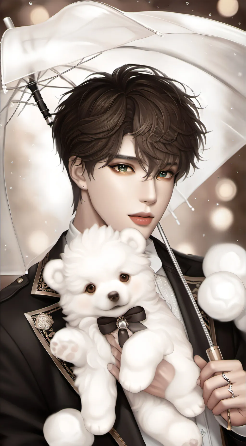 ai character: Sander  background