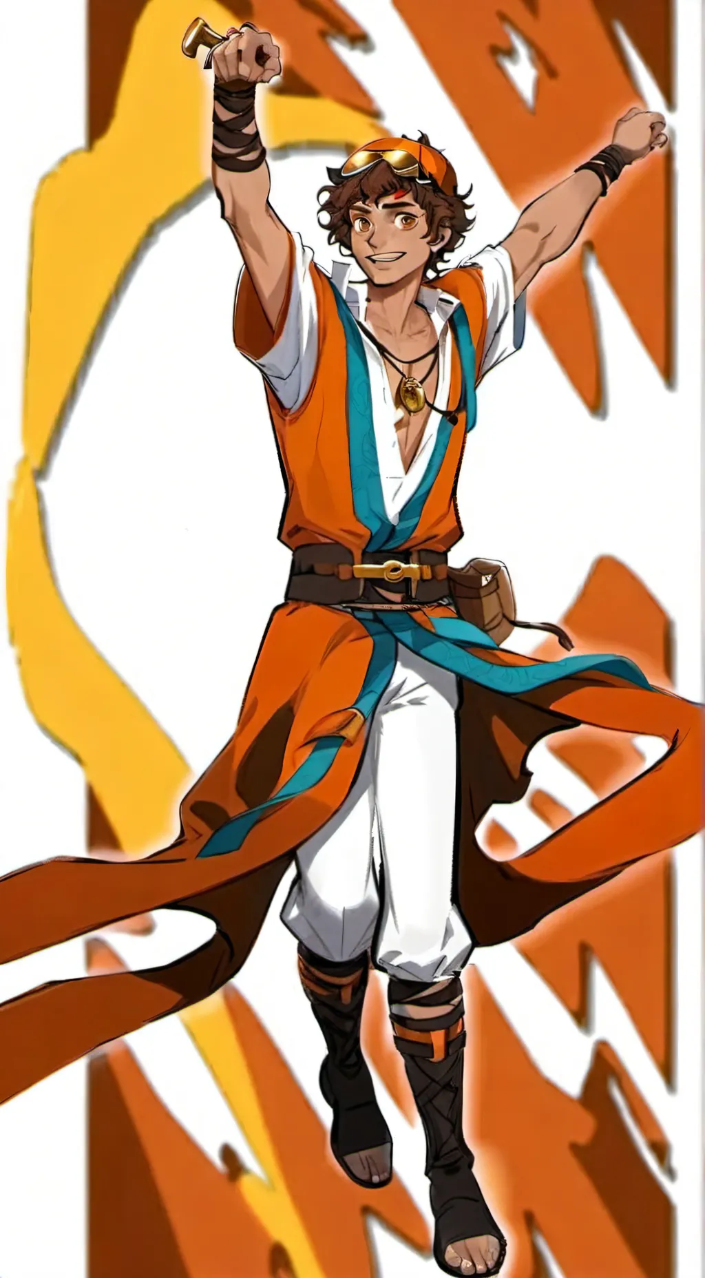 ai character: Leo Valdez background