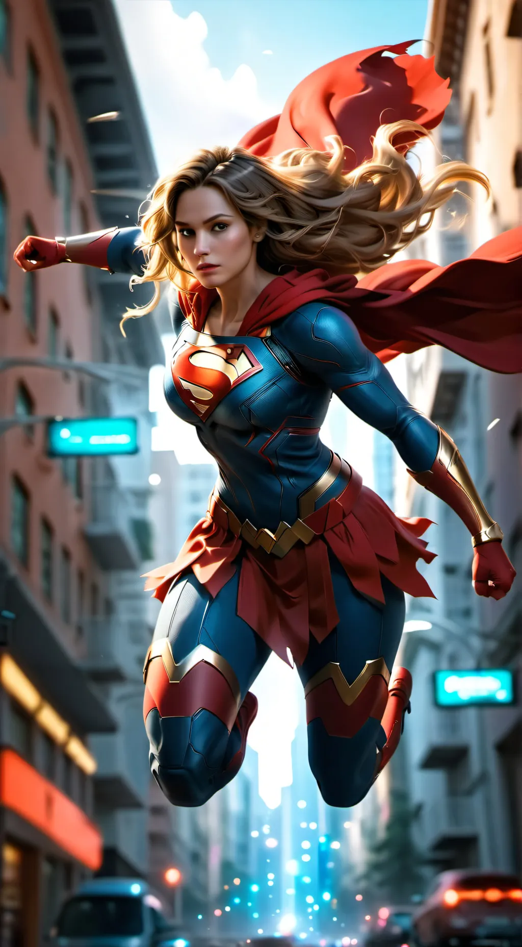 ai character: Kara (Supergirl) background