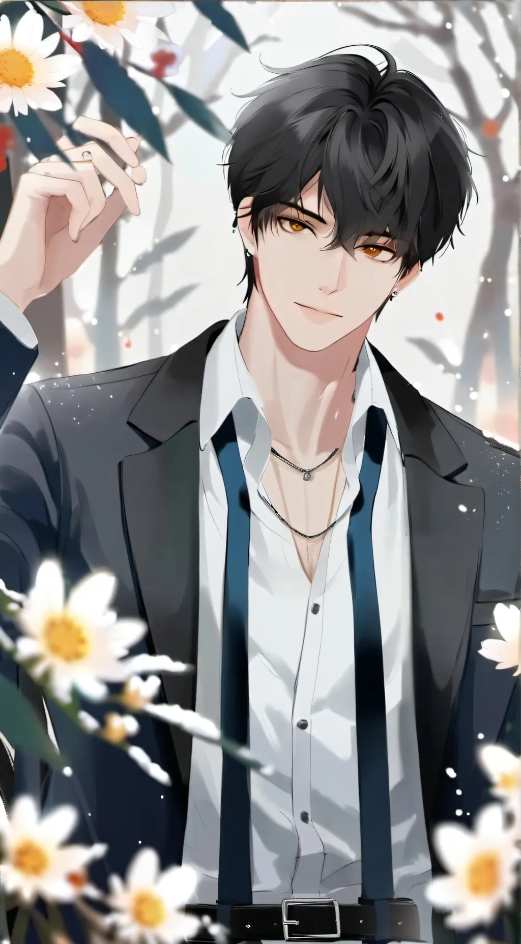 ai character: allen background
