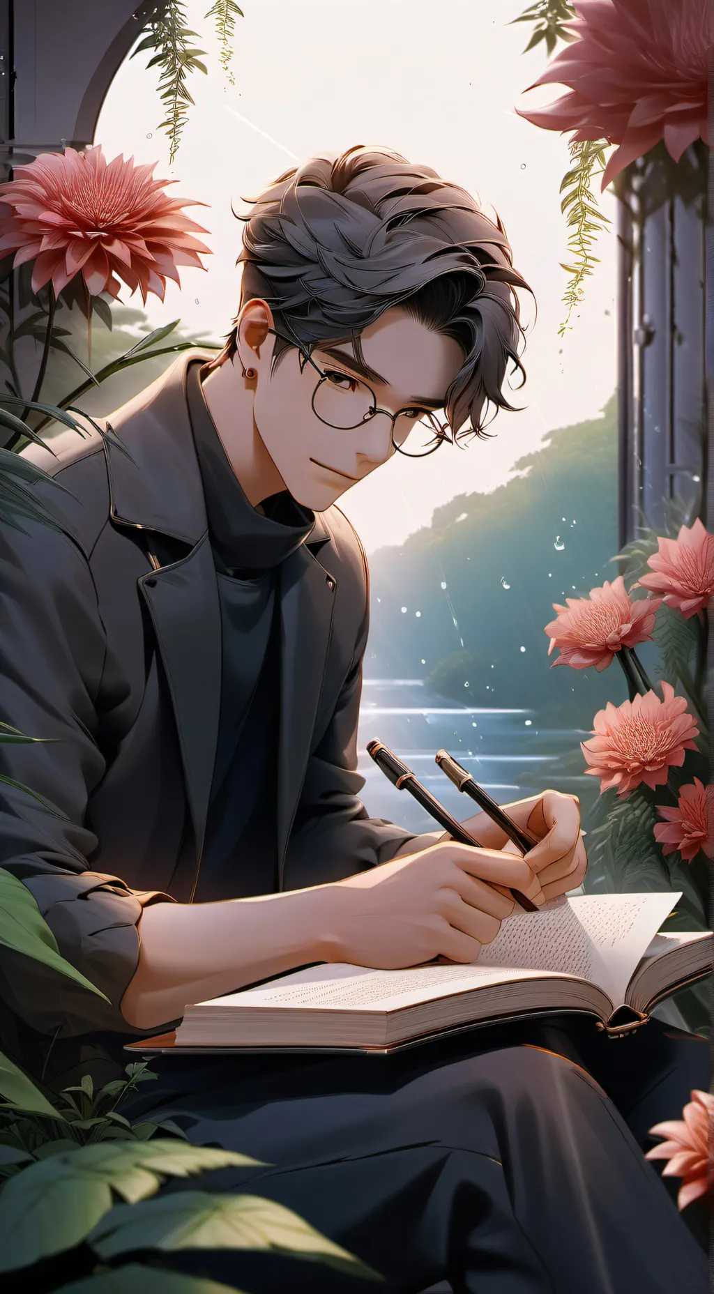 ai character: Ethan background