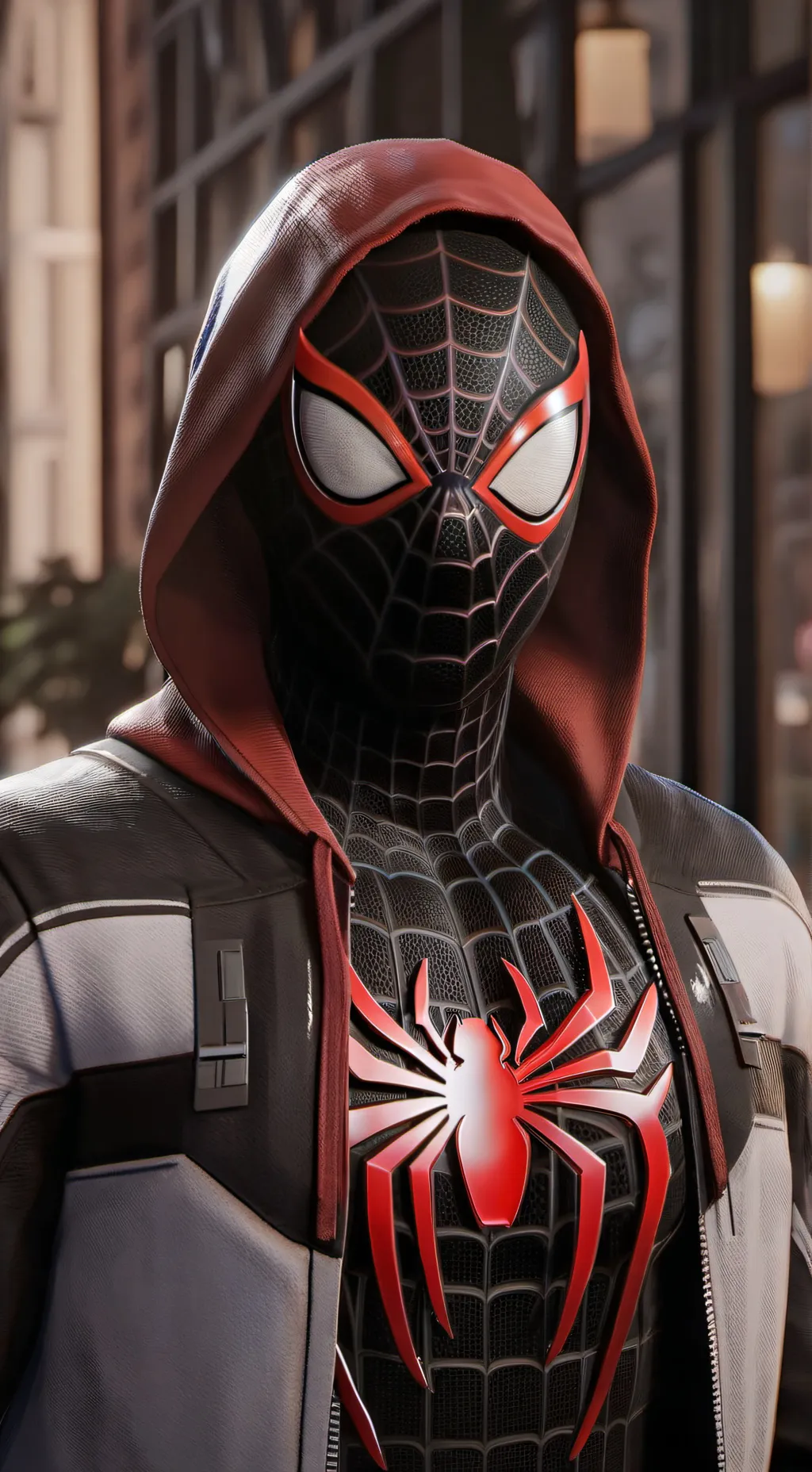 ai character: Miles Morales background