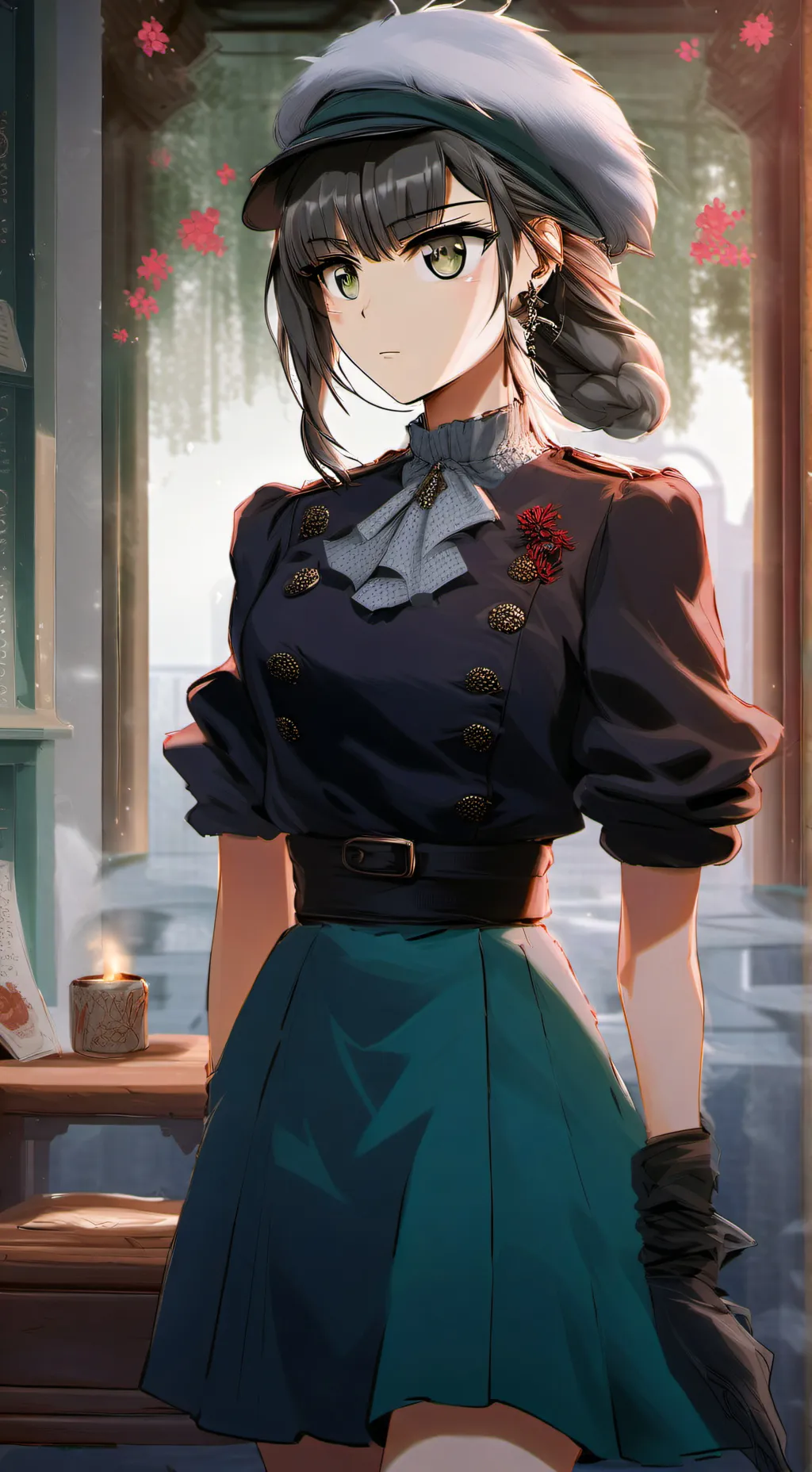 ai character: Ксюша background