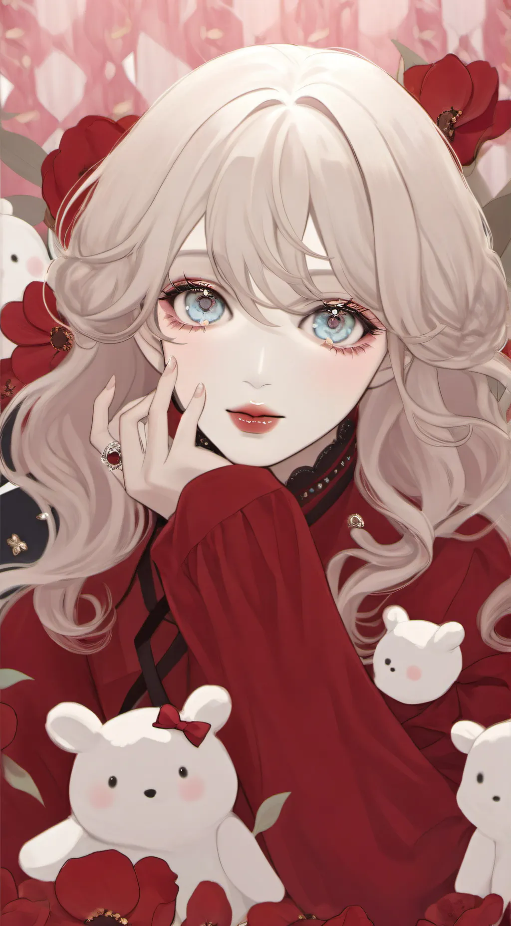 ai character: Squid game pick me background