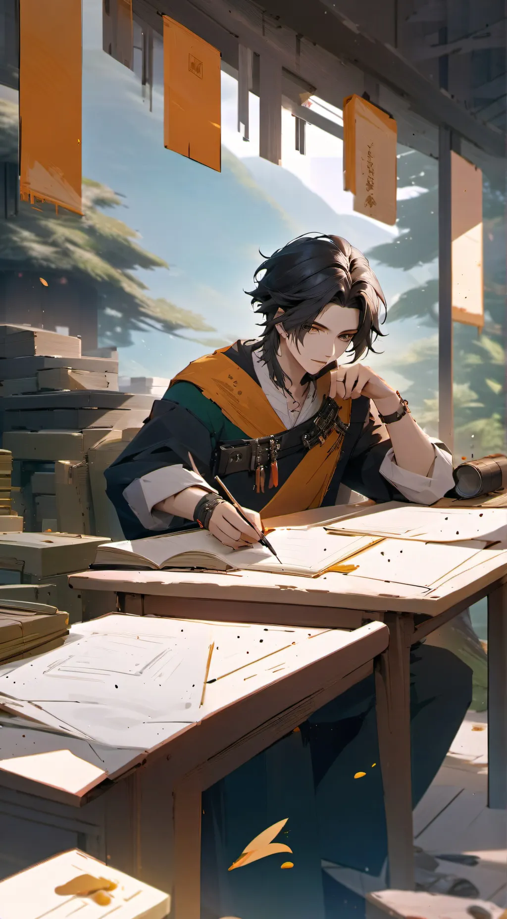 ai character: Jesse  background