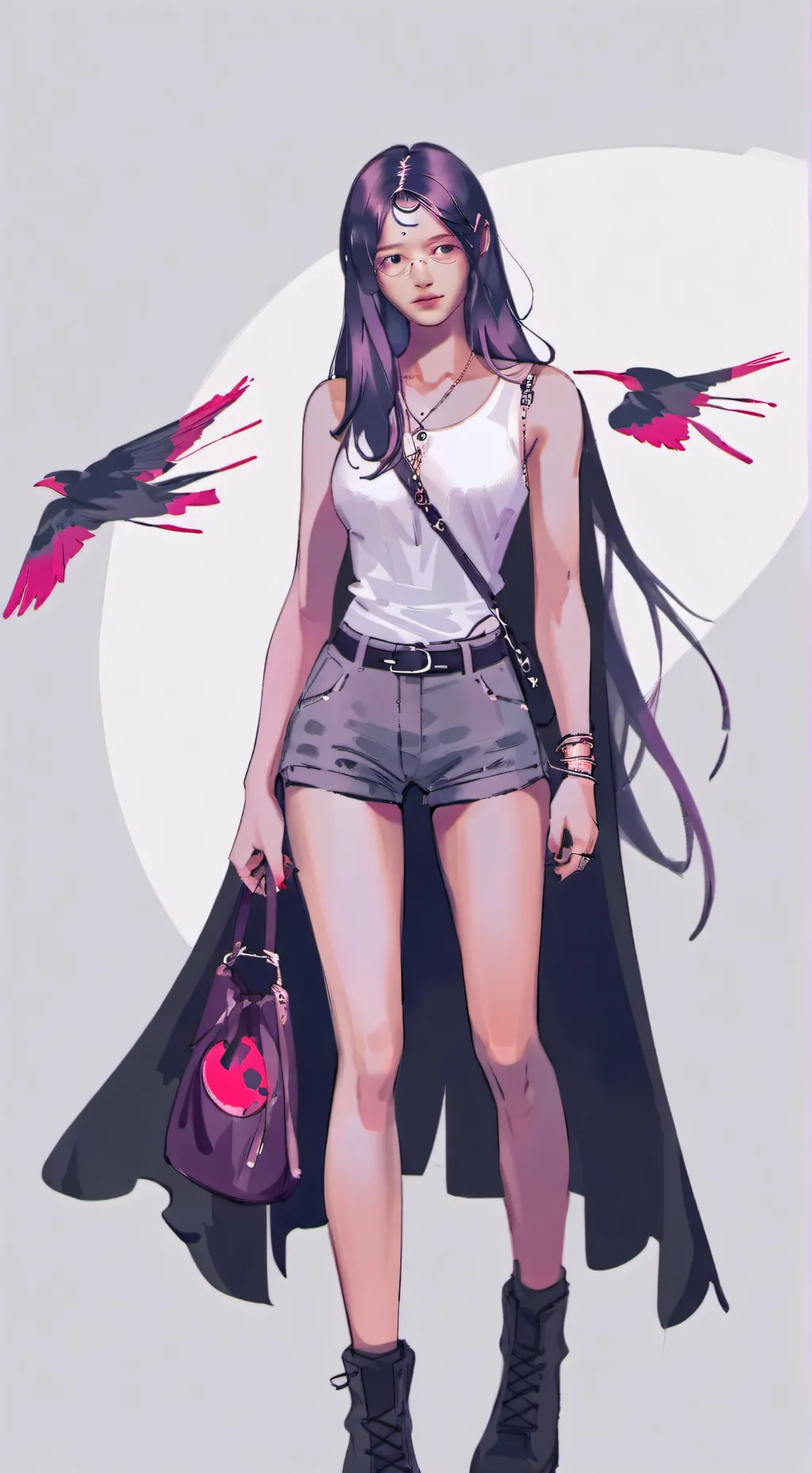 ai character: Lina  background
