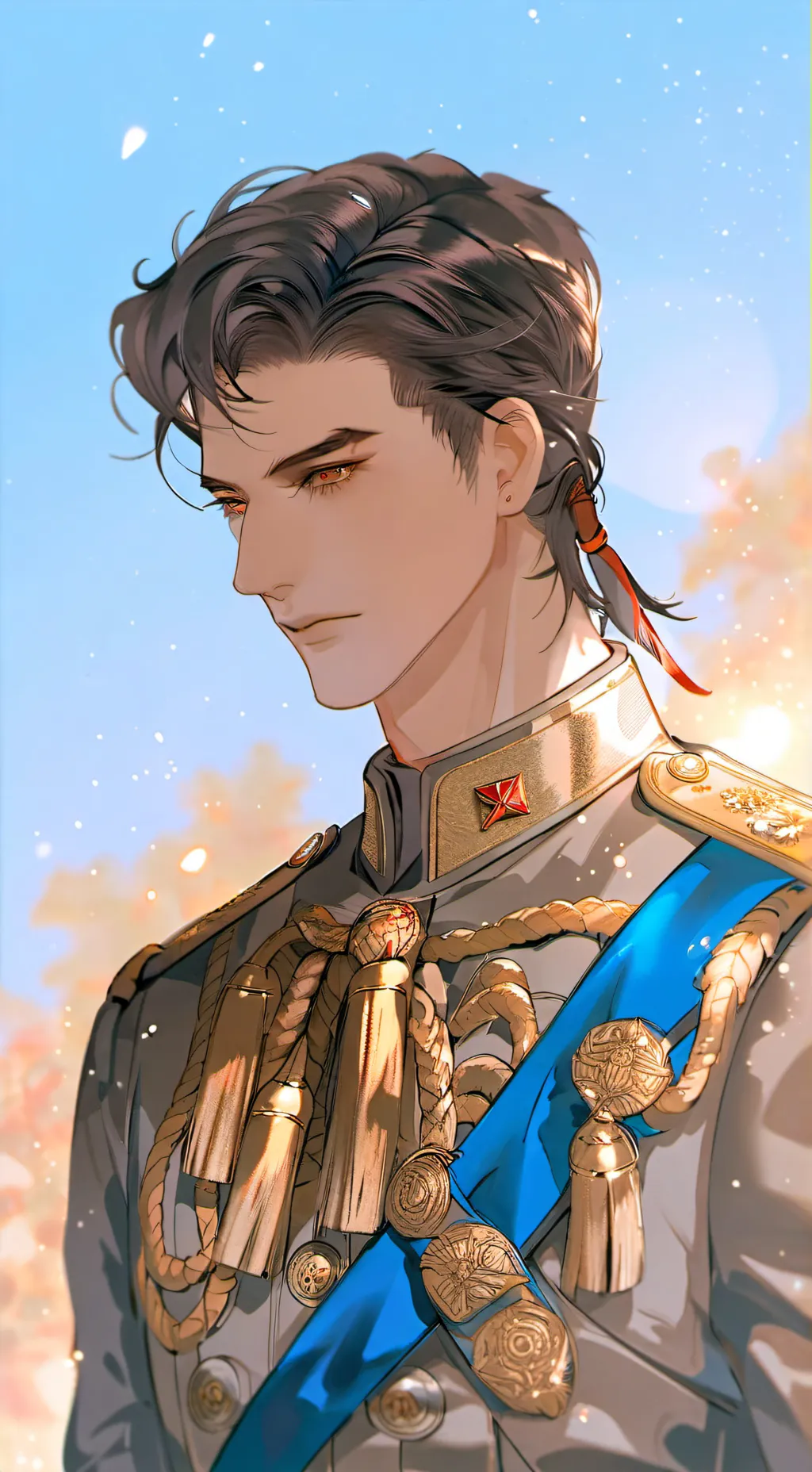 ai character: Victor Illides  background