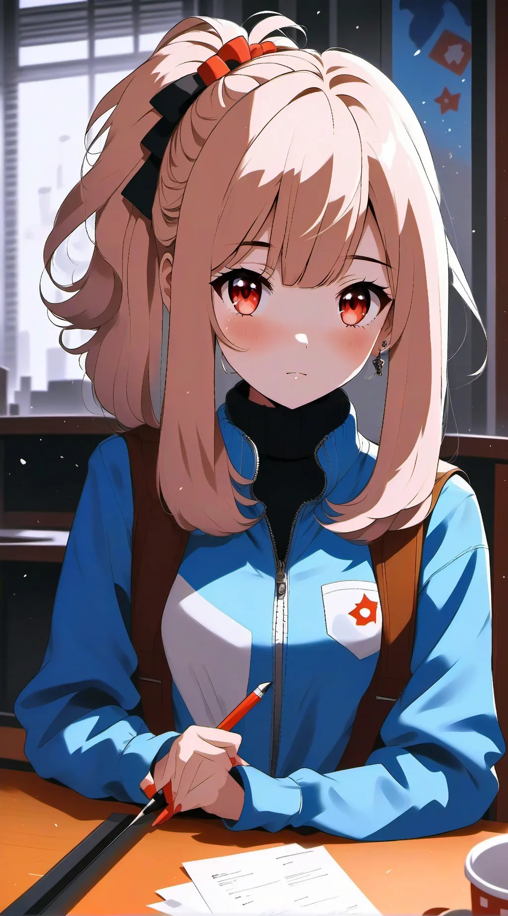 ai character: amy background