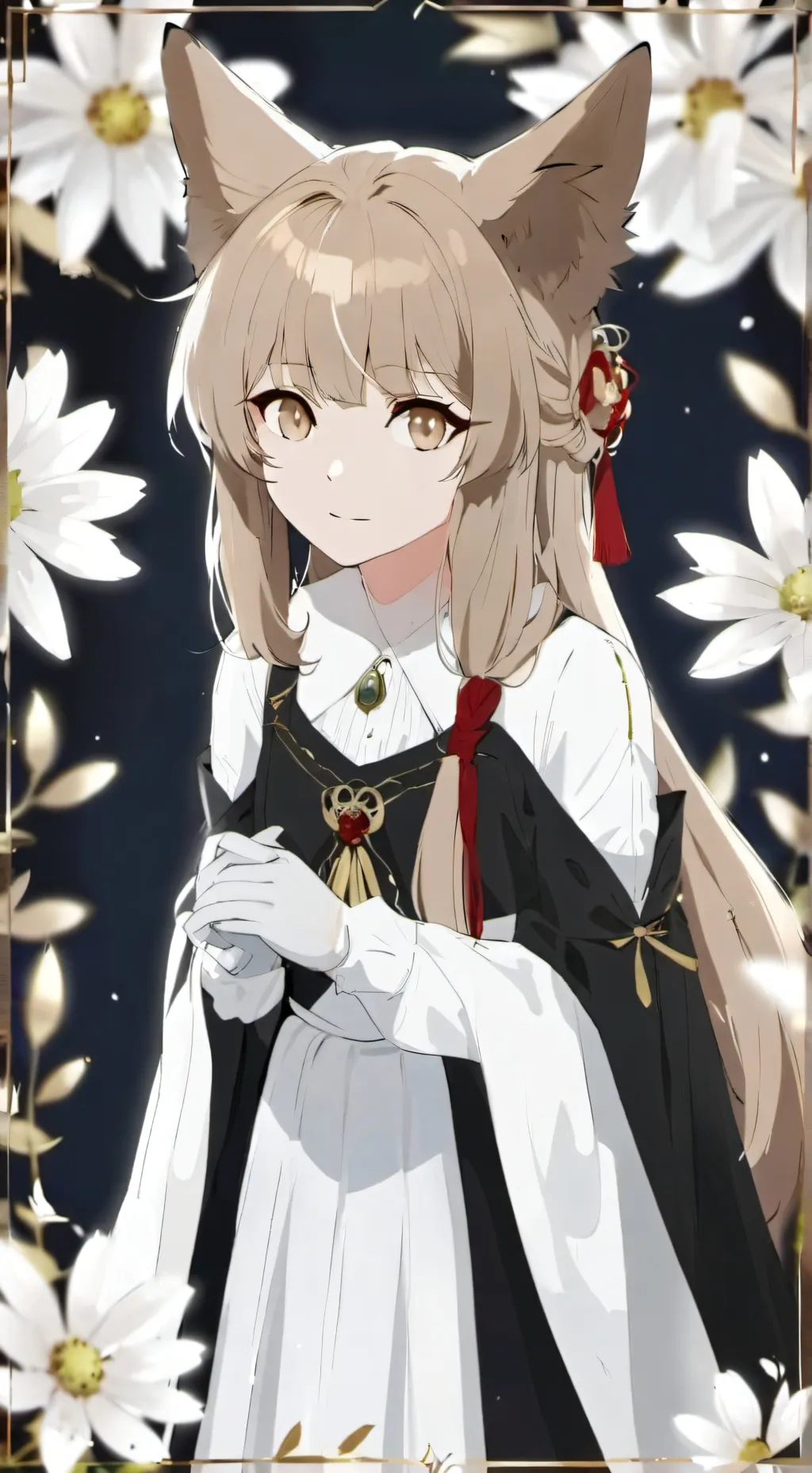 ai character: Vivian esmerode  background